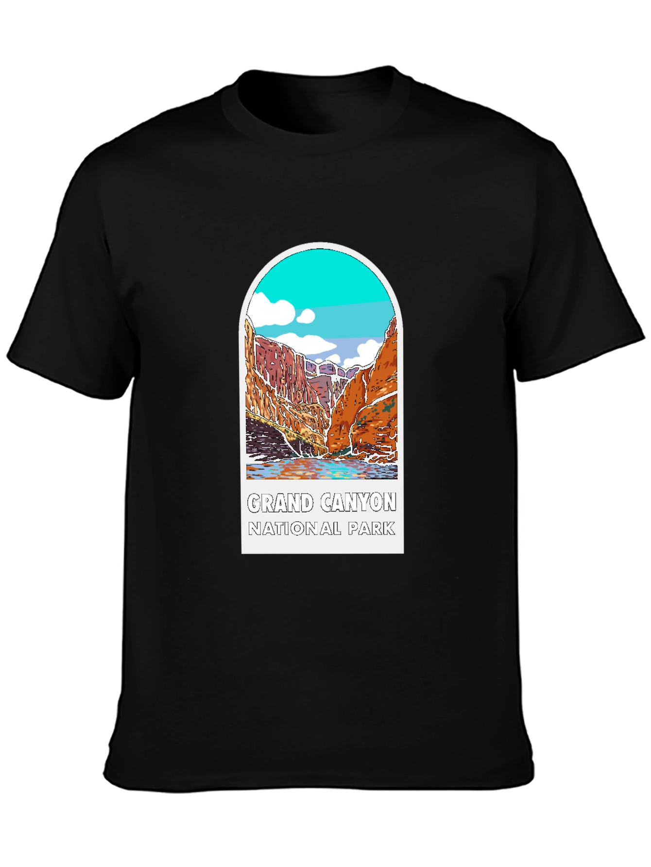 Camiseta Negra Grand Canyon National Park