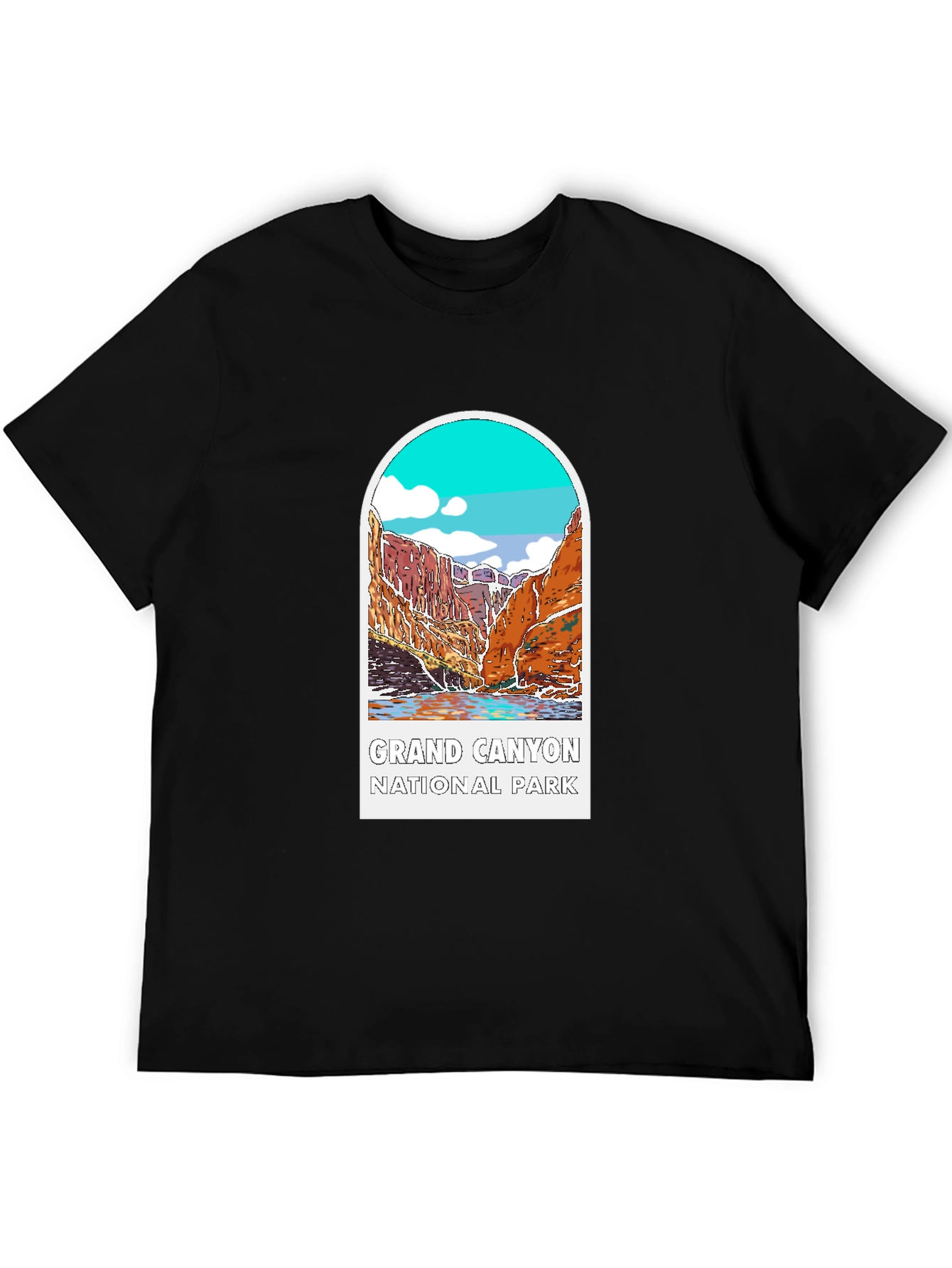 Camiseta Negra Grand Canyon National Park