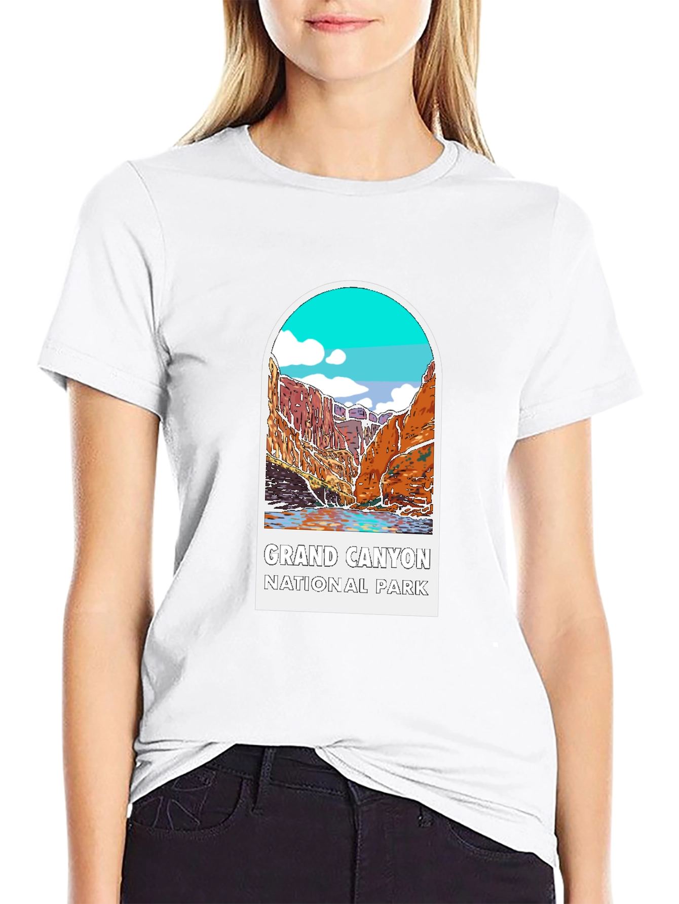 Camiseta Negra Grand Canyon National Park