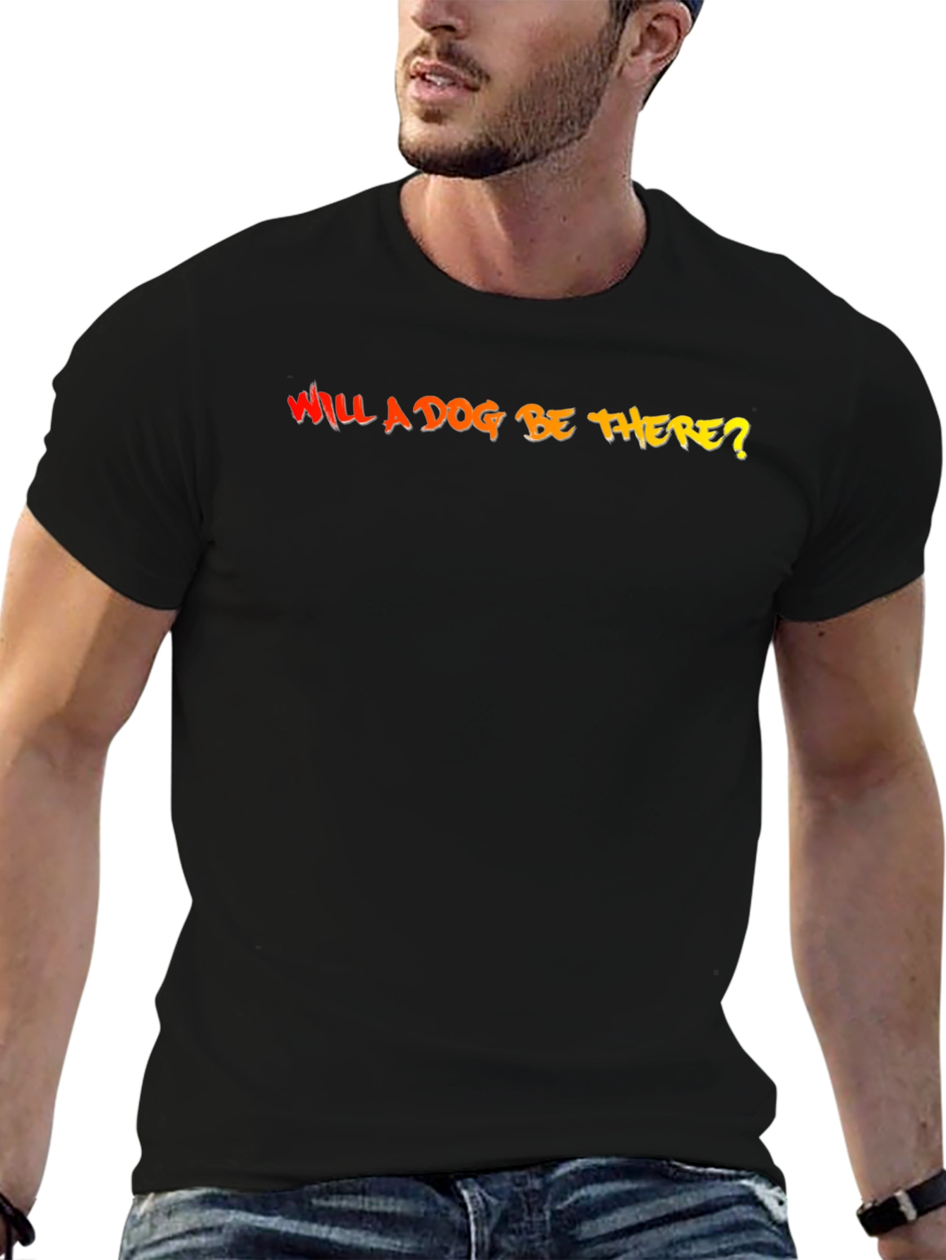 Camiseta Negra: ¿Habrá un Perro Allí?