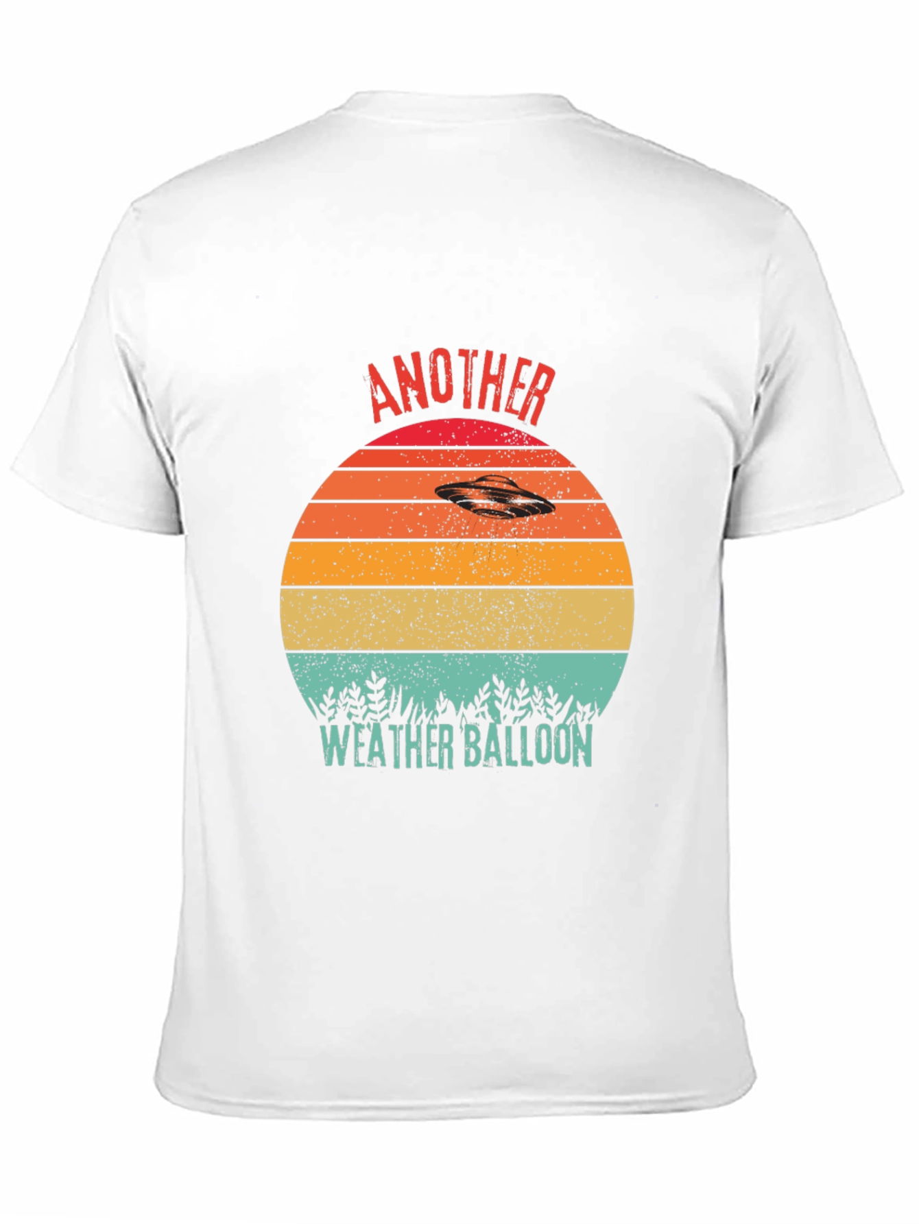 Camiseta OVNI Retro Otro Globo Meteorológico