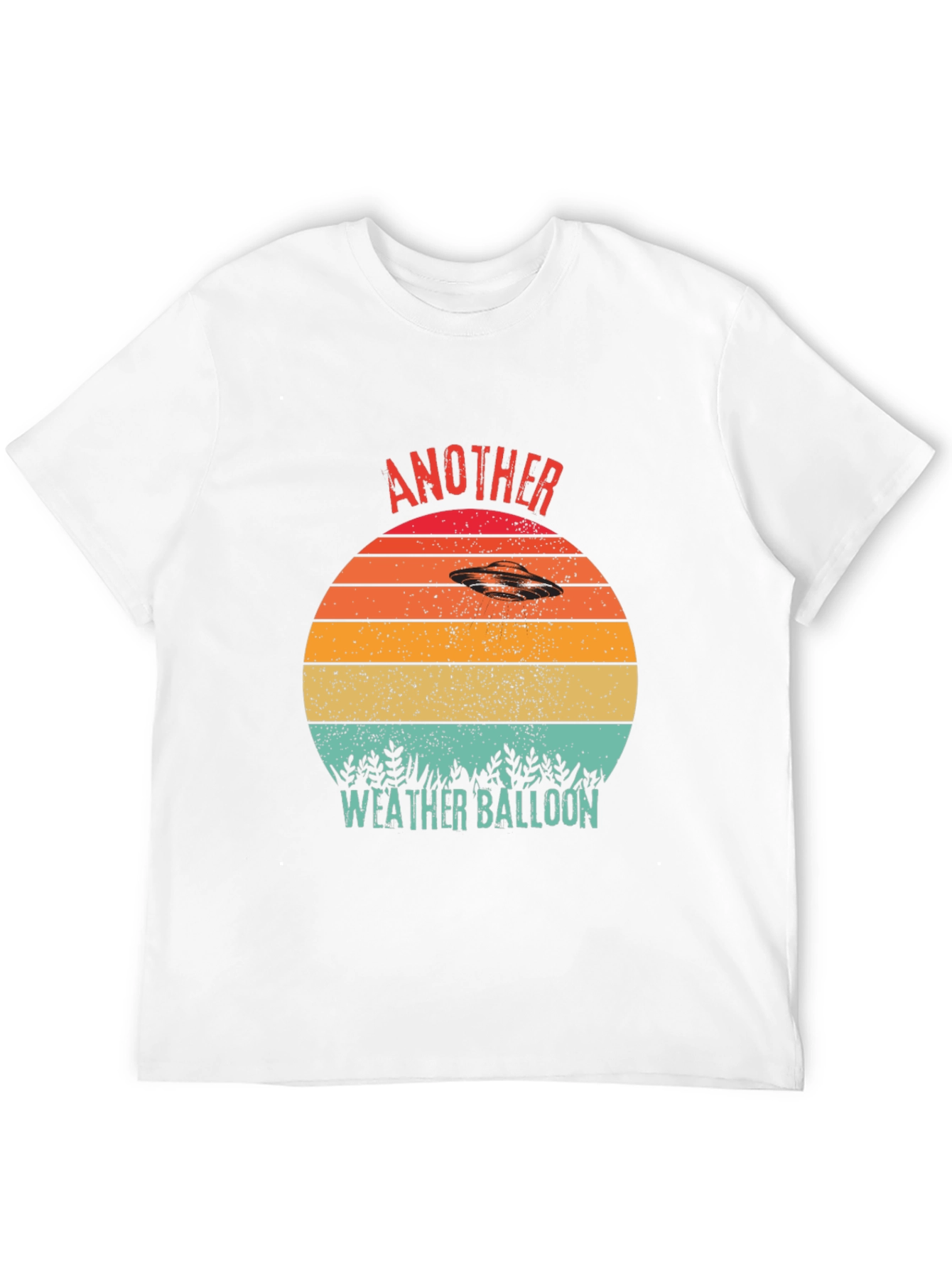 Camiseta OVNI Retro Otro Globo Meteorológico