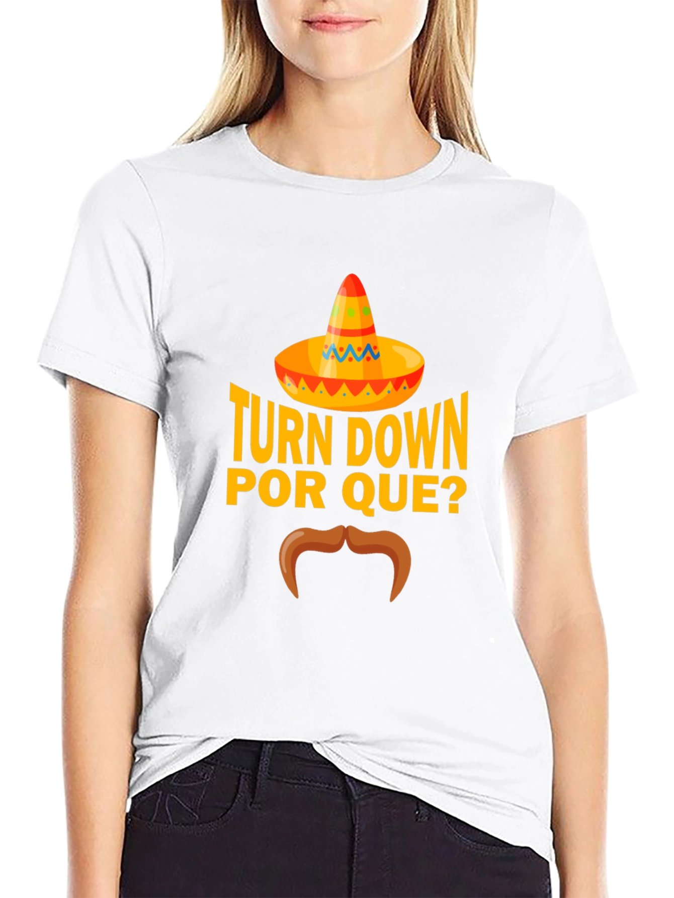 Camiseta Turn Down Por Que?