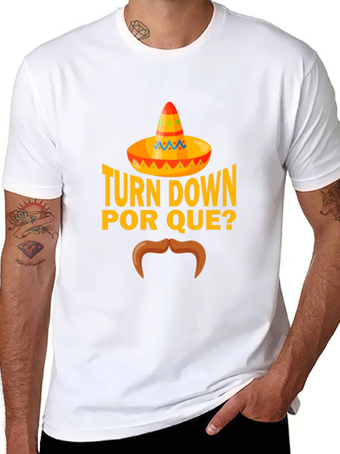 Camiseta Turn Down Por Que?