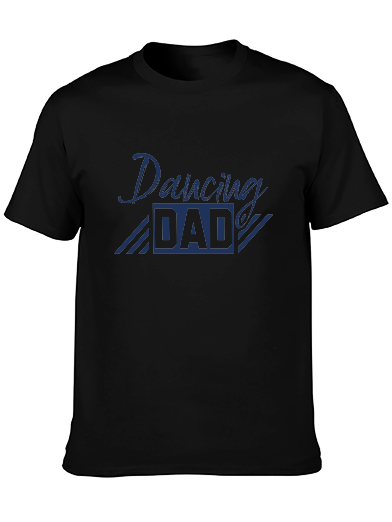 Camiseta Negra Dancing Dad para Hombre