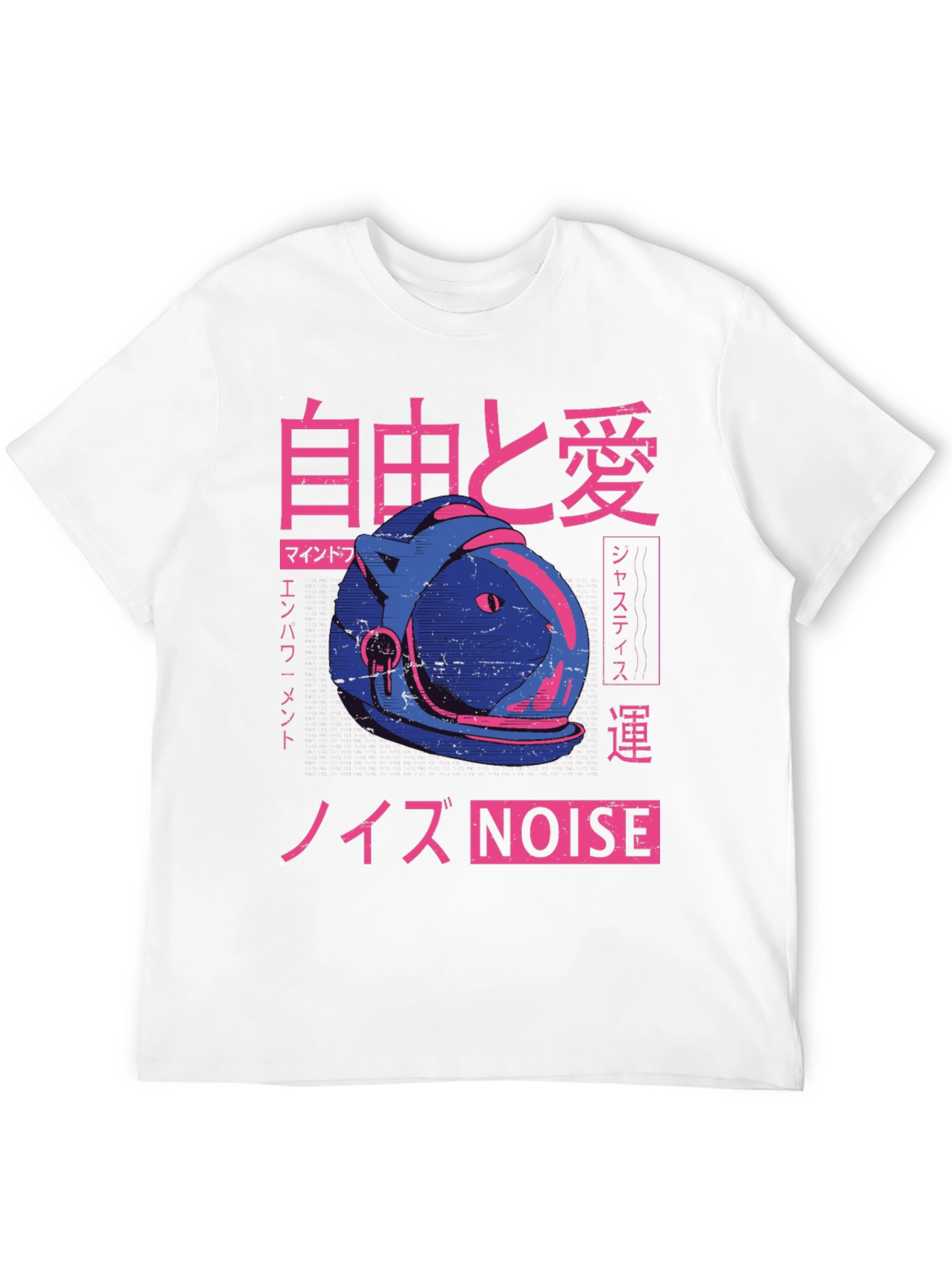 Camiseta Negra con Diseño Japonés Estilo Retro