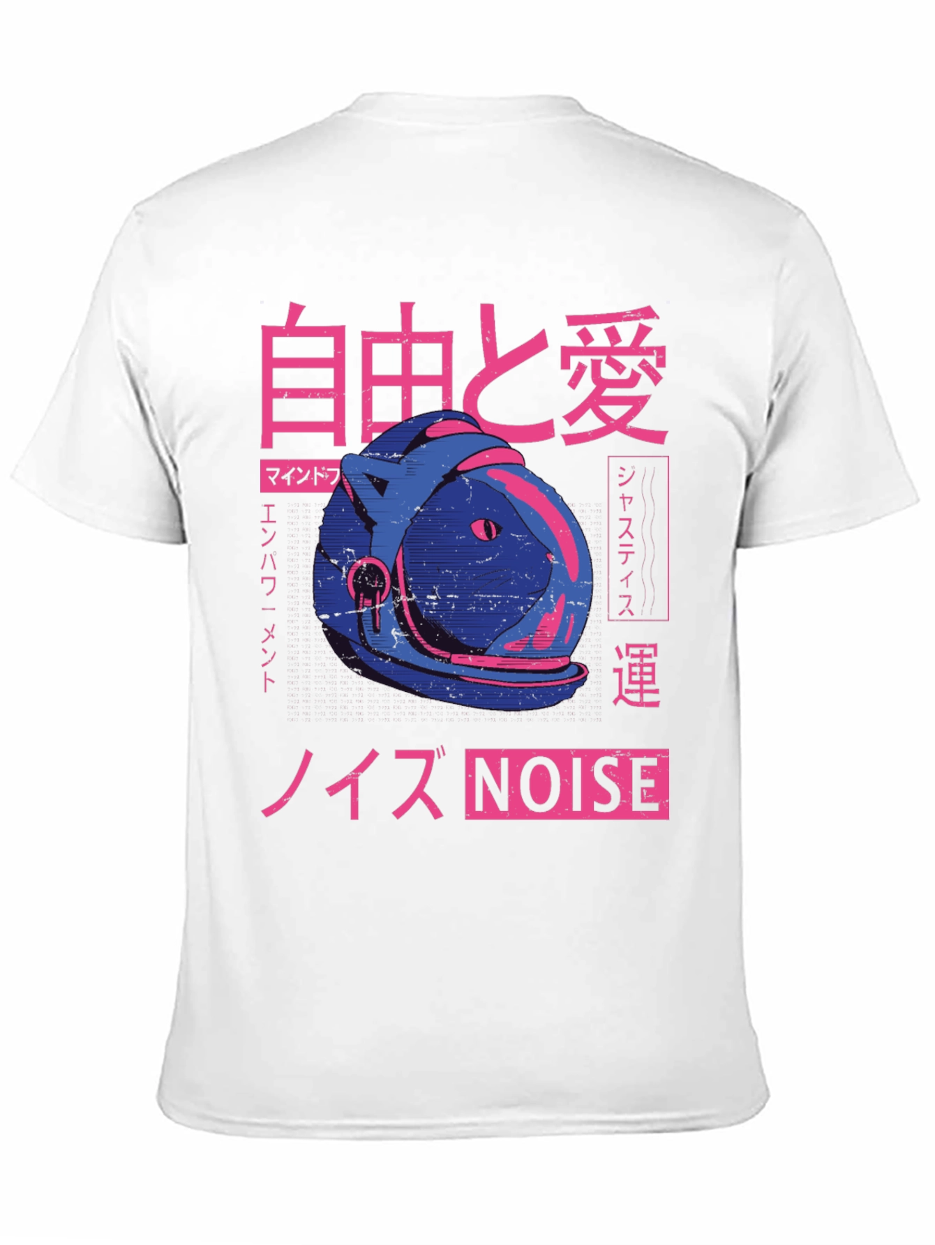 Camiseta Negra con Diseño Japonés Estilo Retro
