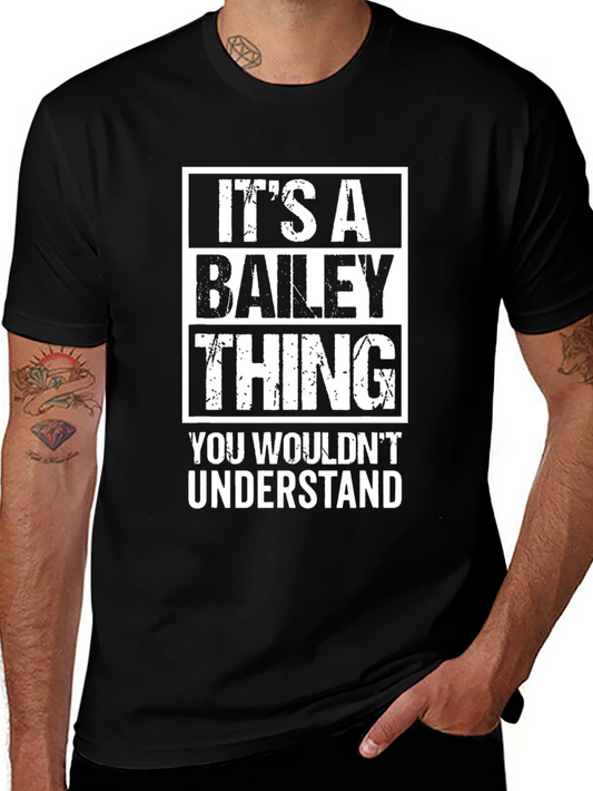 Camiseta Negra - Es Cosa de Bailey