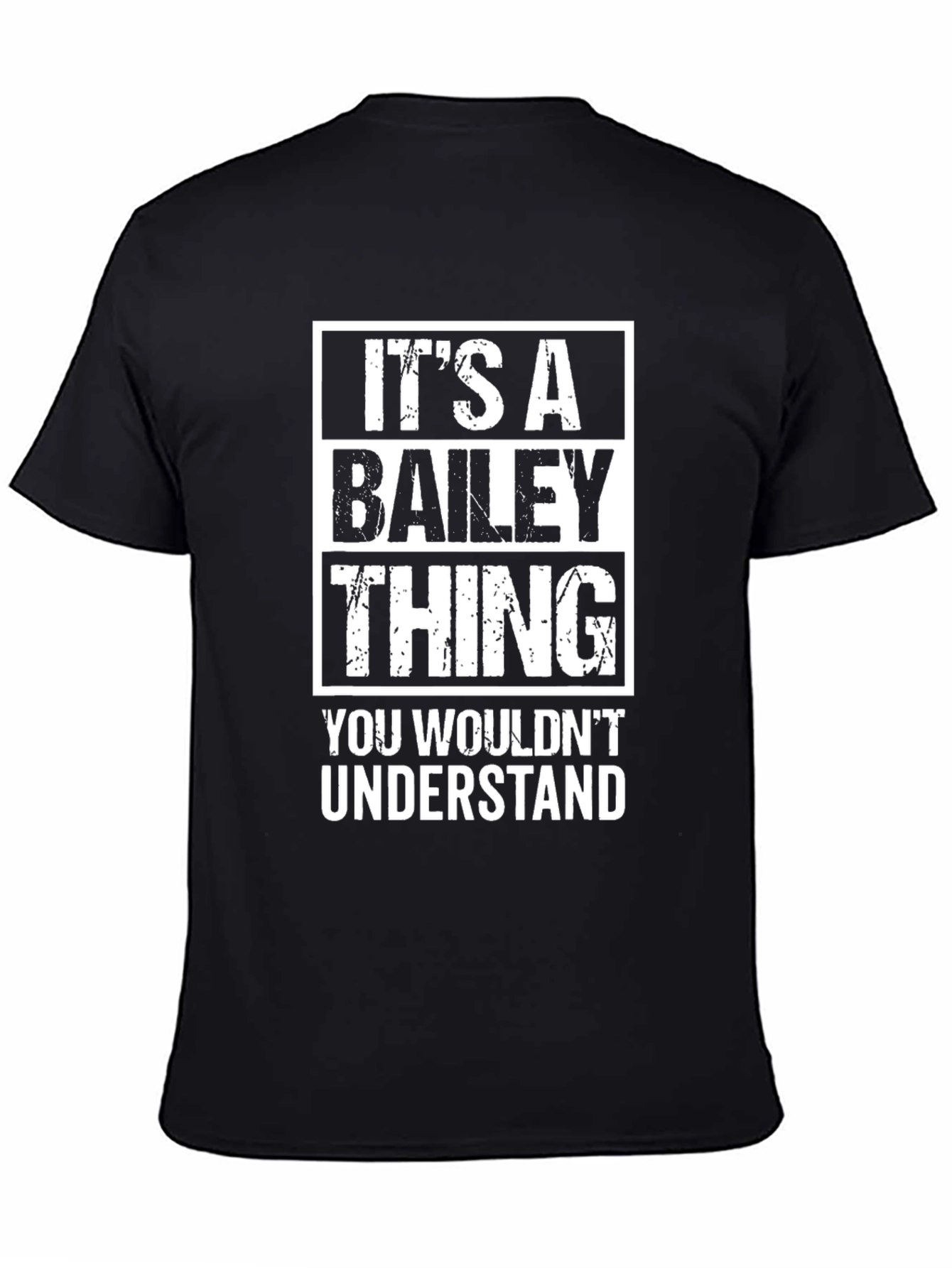 Camiseta Negra - Es Cosa de Bailey