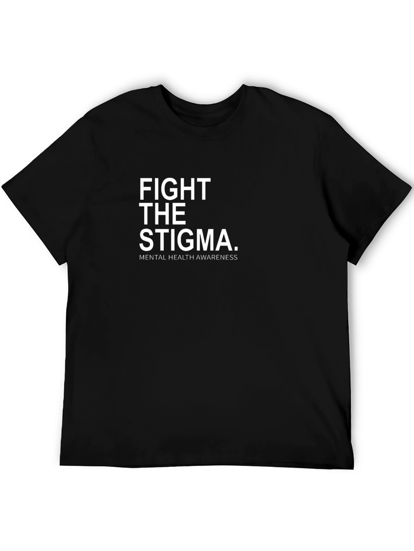 Camiseta Negra Fight The Stigma