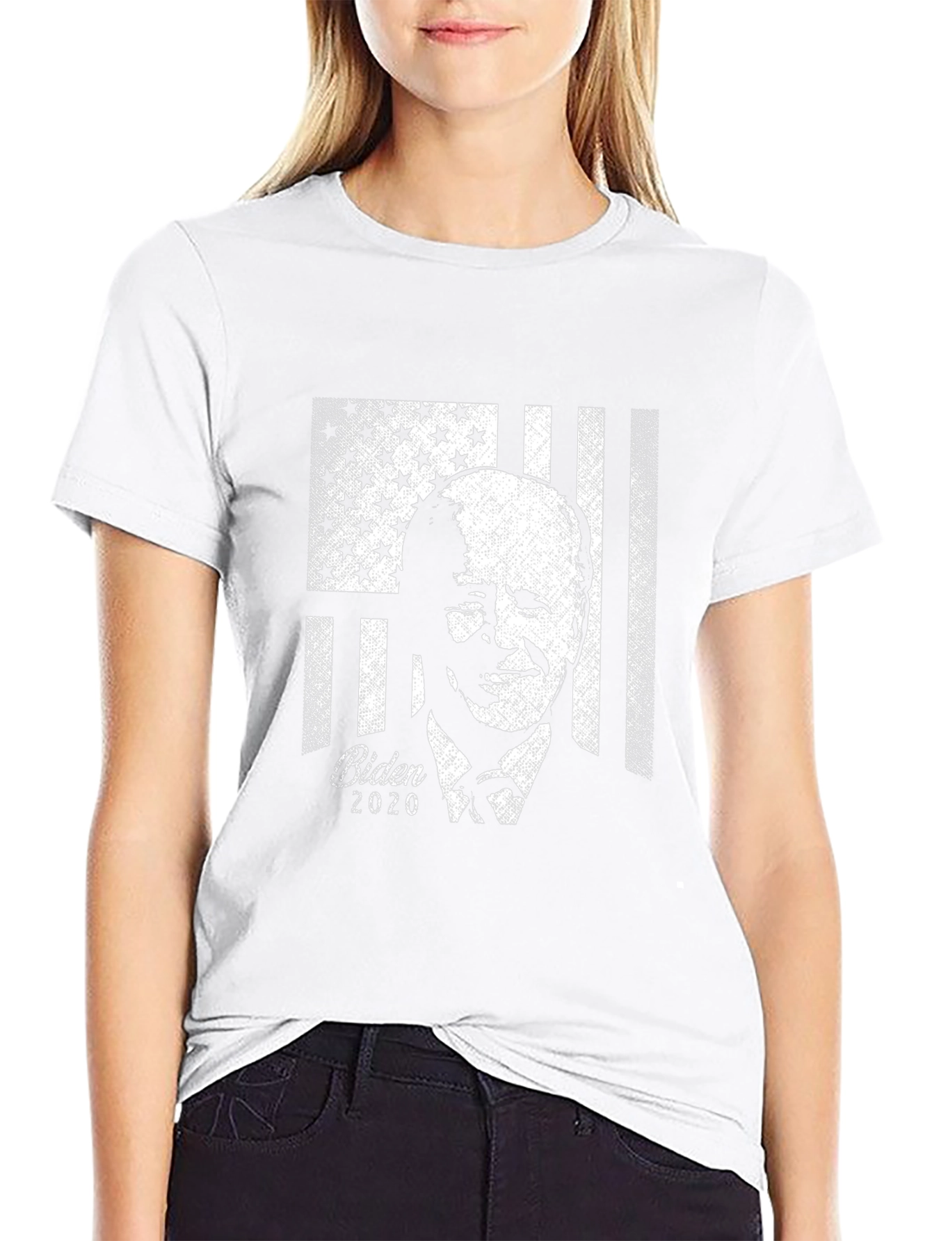Camiseta Biden 2020 Diseño Bandera USA - Hombre