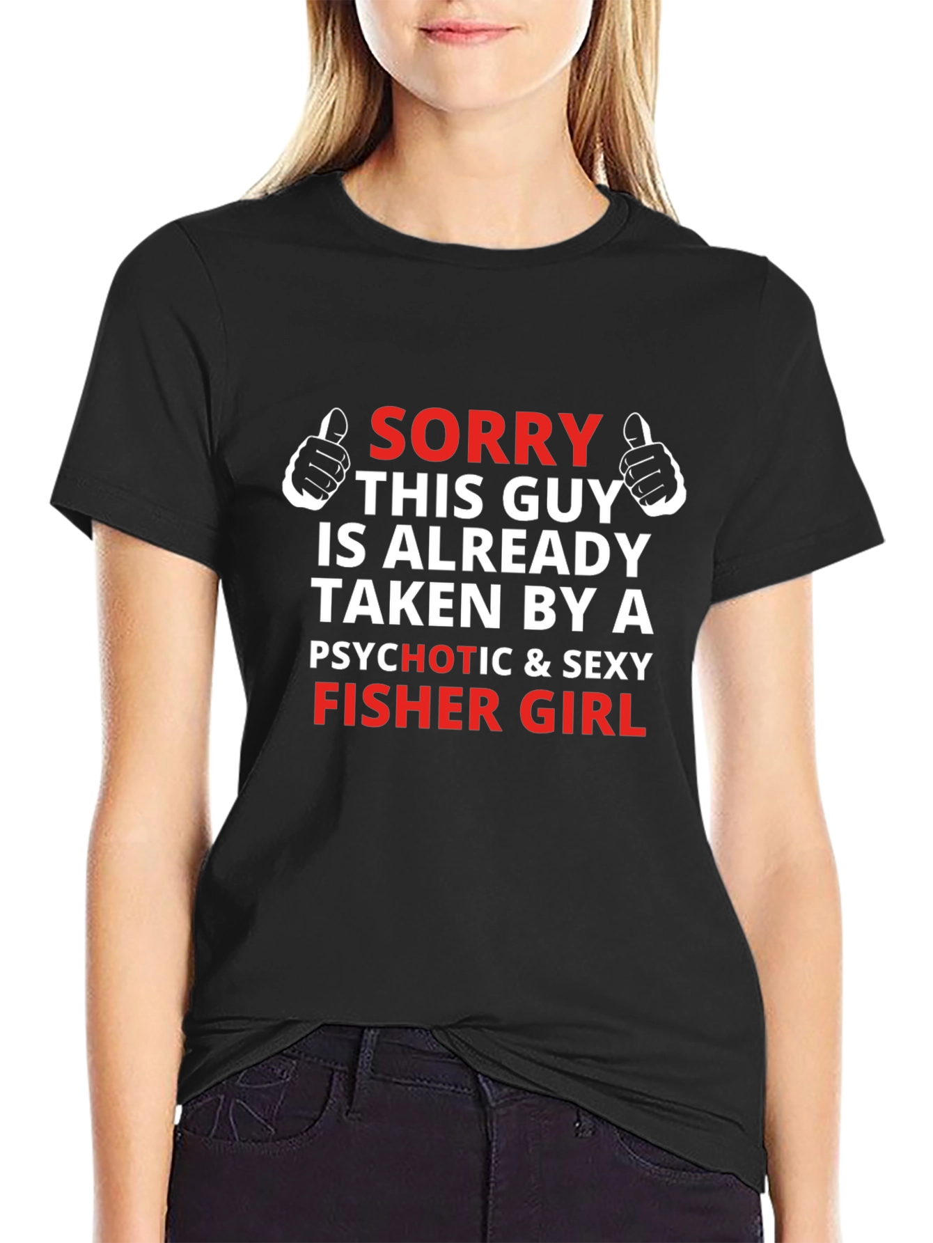 Camiseta Hombre: Tomado por una Sexy Pescadora