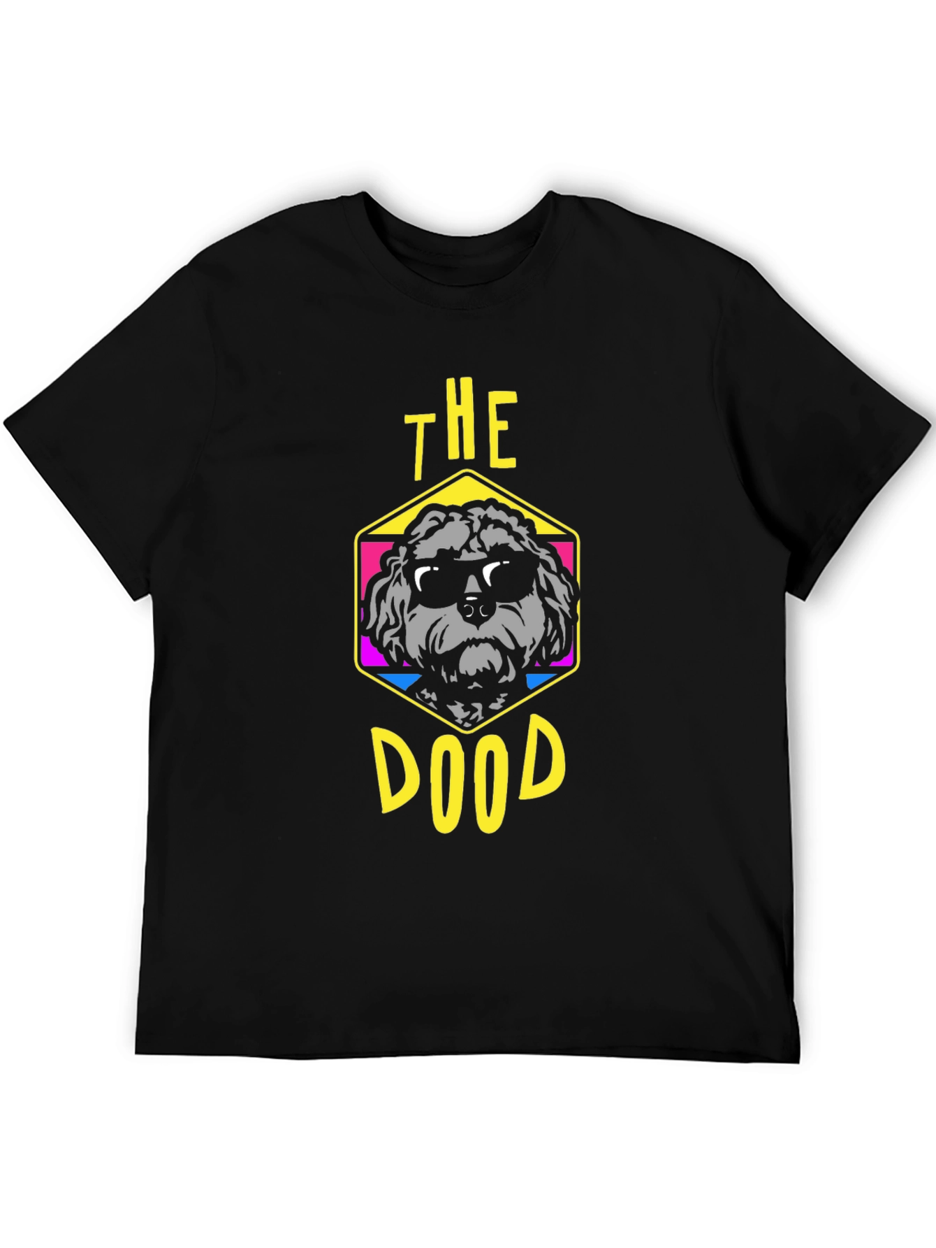 Camiseta Negra The Dood para Amantes de los Perros