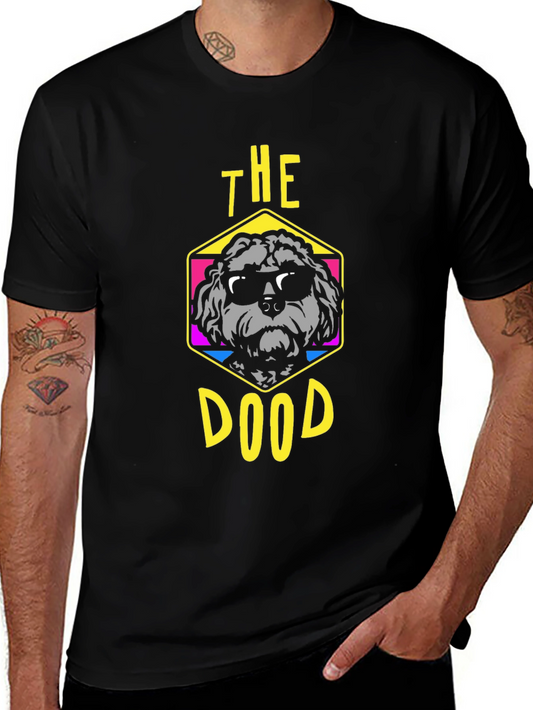 Camiseta Negra The Dood para Amantes de los Perros