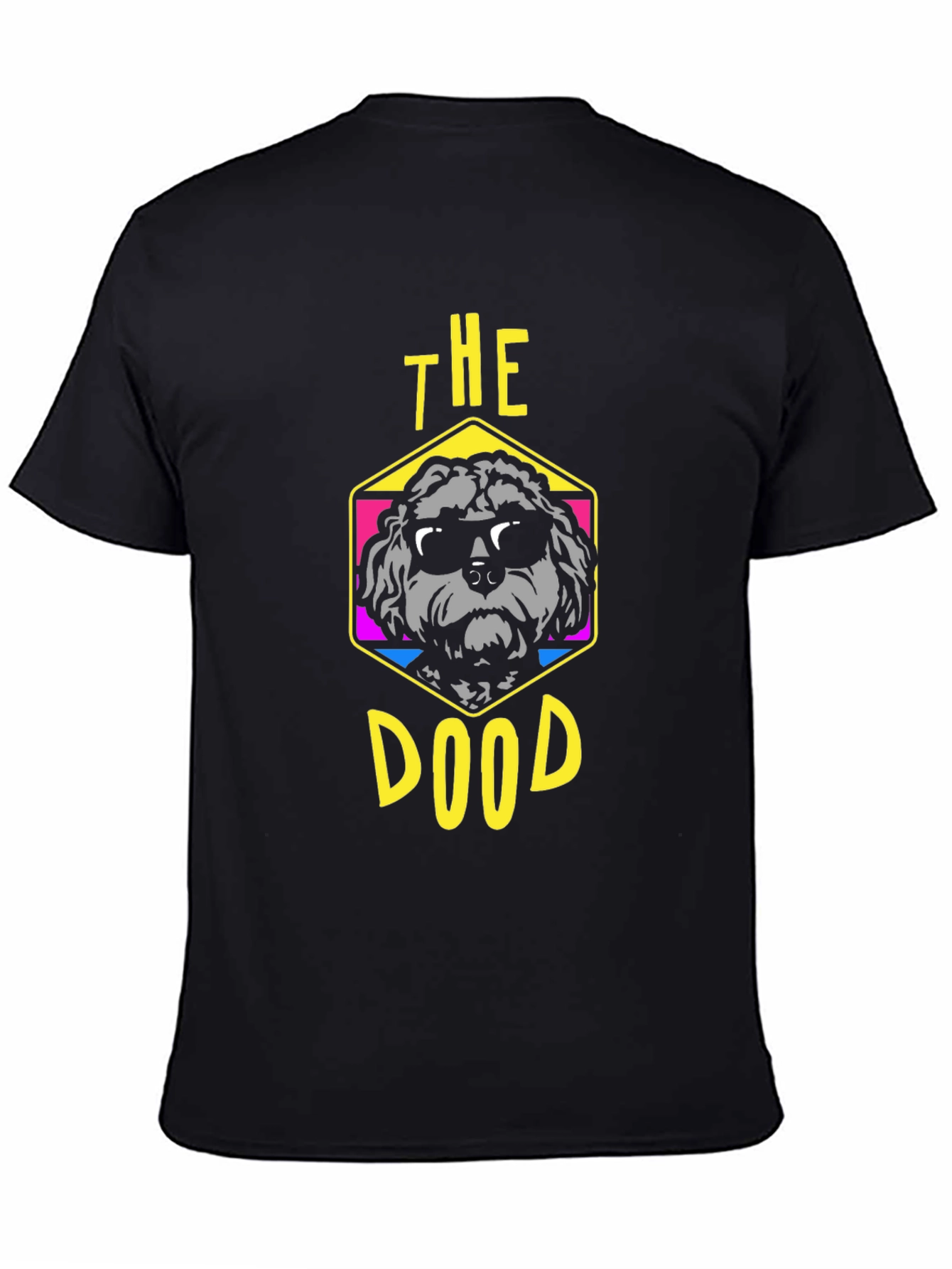 Camiseta Negra The Dood para Amantes de los Perros