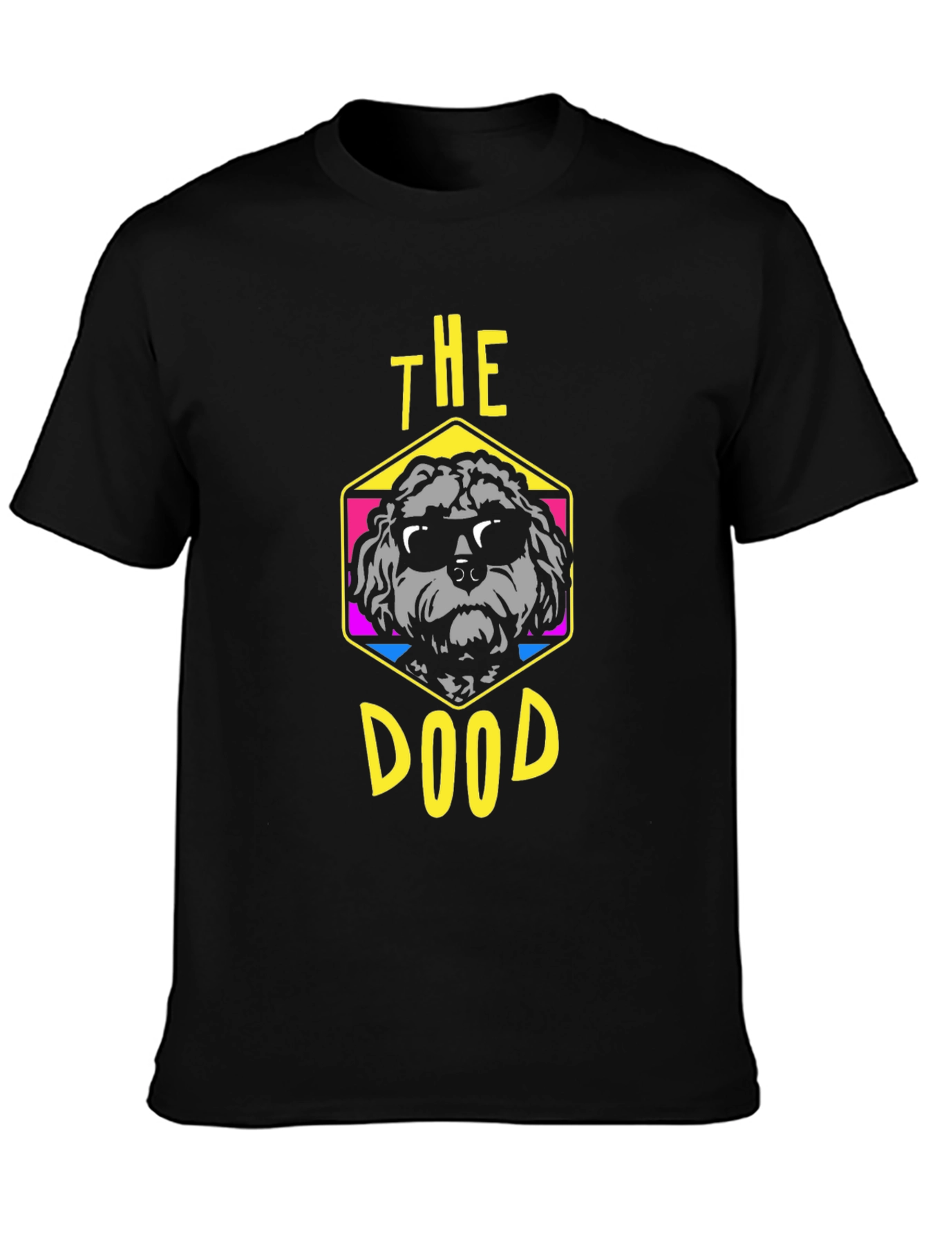 Camiseta Negra The Dood para Amantes de los Perros