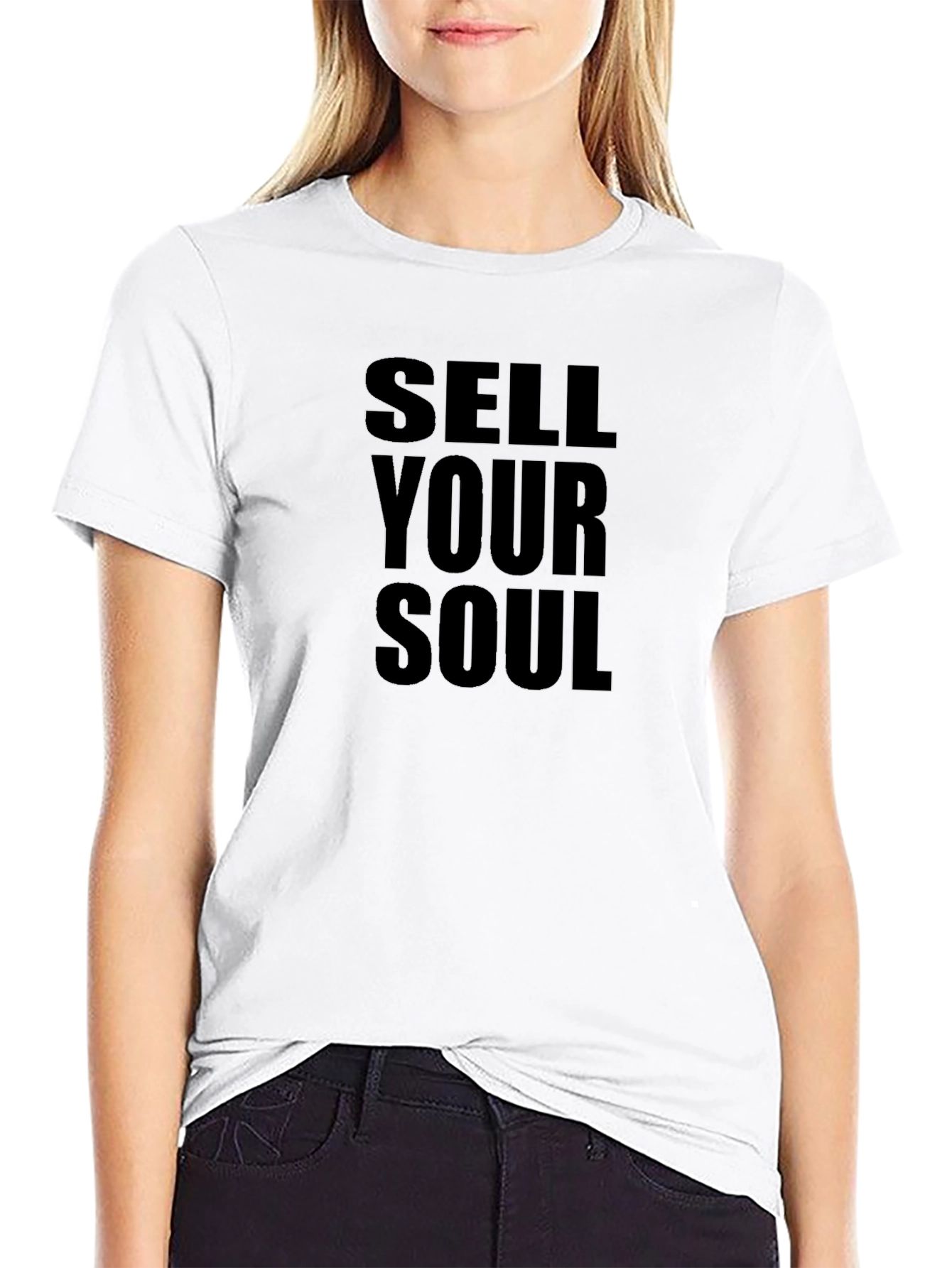 Camiseta Negra Vende tu Alma