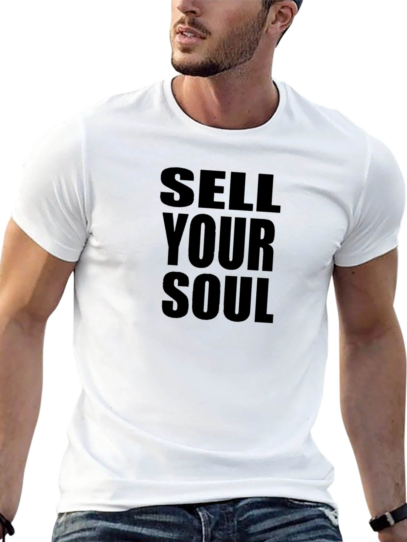 Camiseta Negra Vende tu Alma