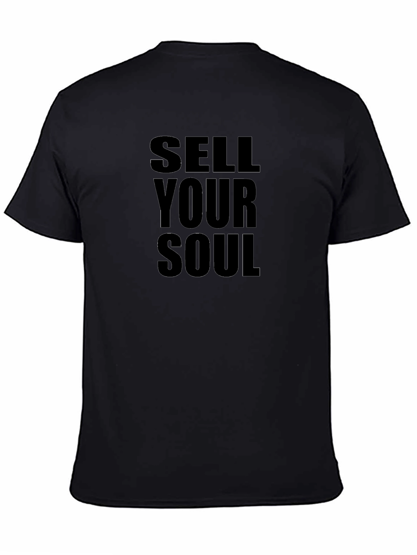 Camiseta Negra Vende tu Alma