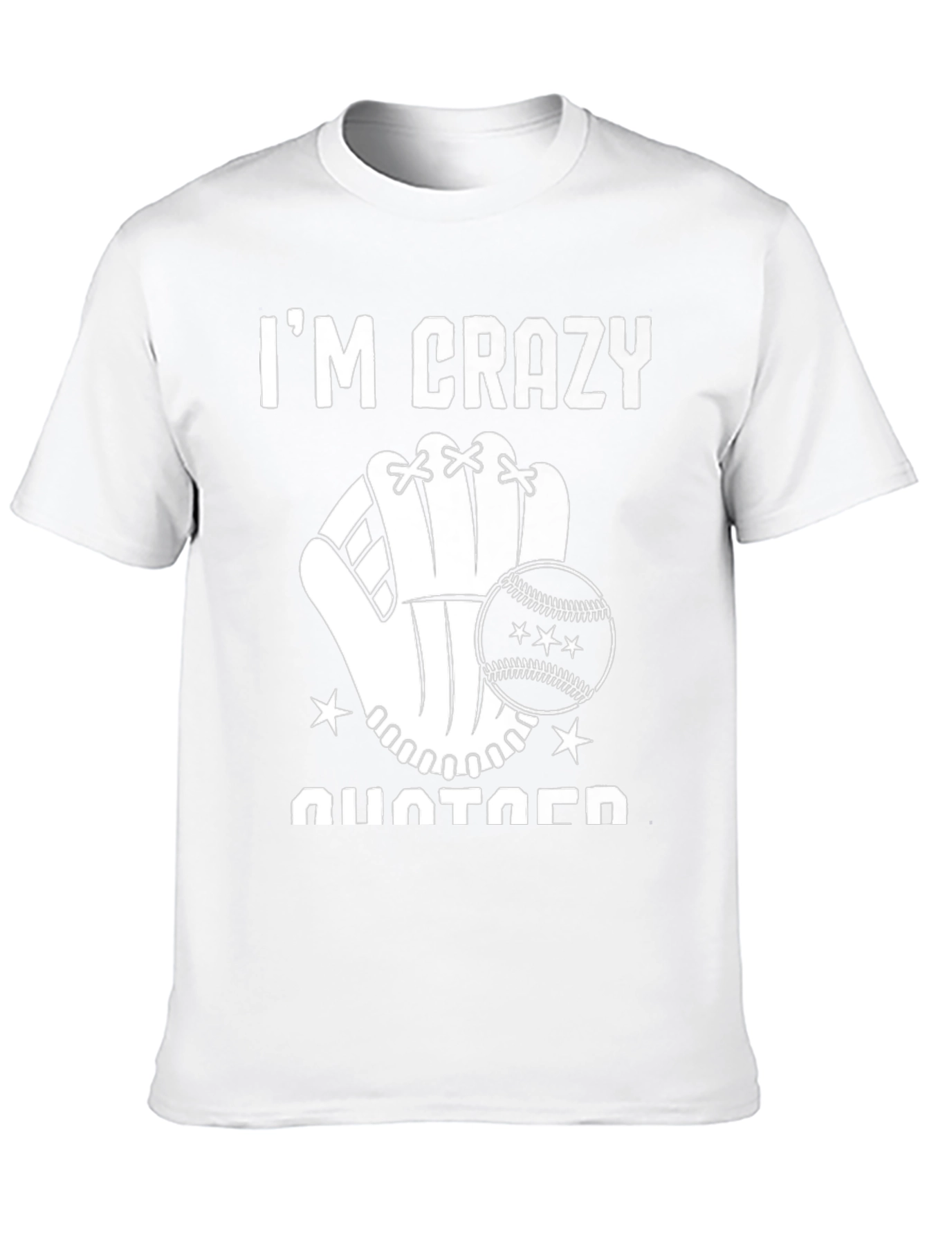 Camiseta Negra Im Crazy