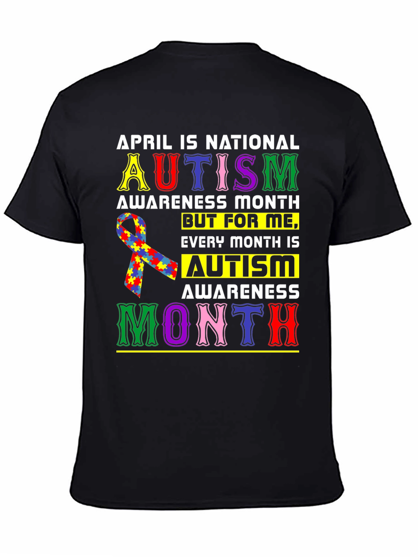 Camiseta Mes de Concientización sobre el Autismo