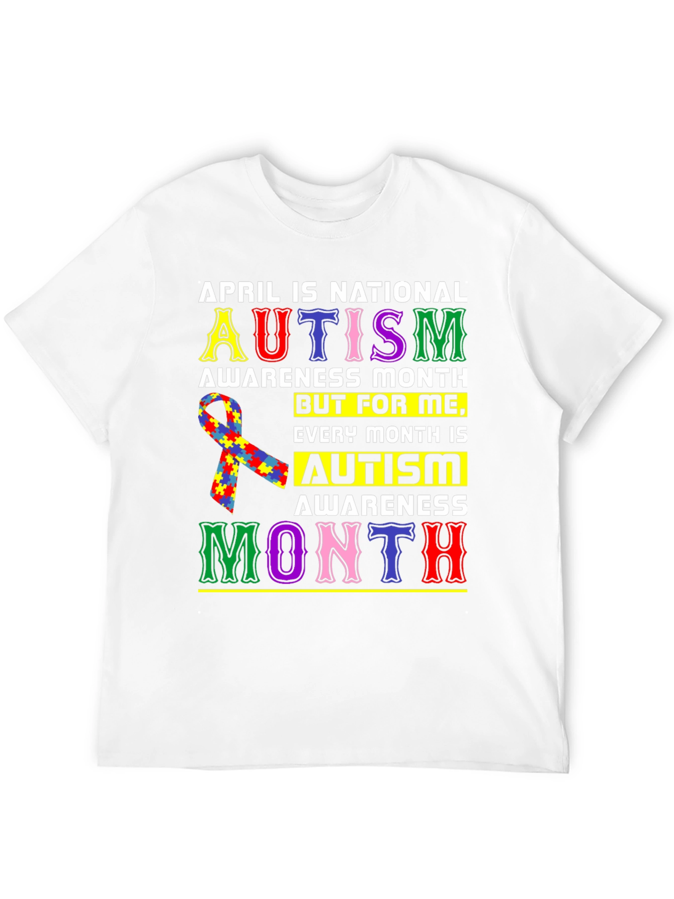 Camiseta Mes de Concientización sobre el Autismo