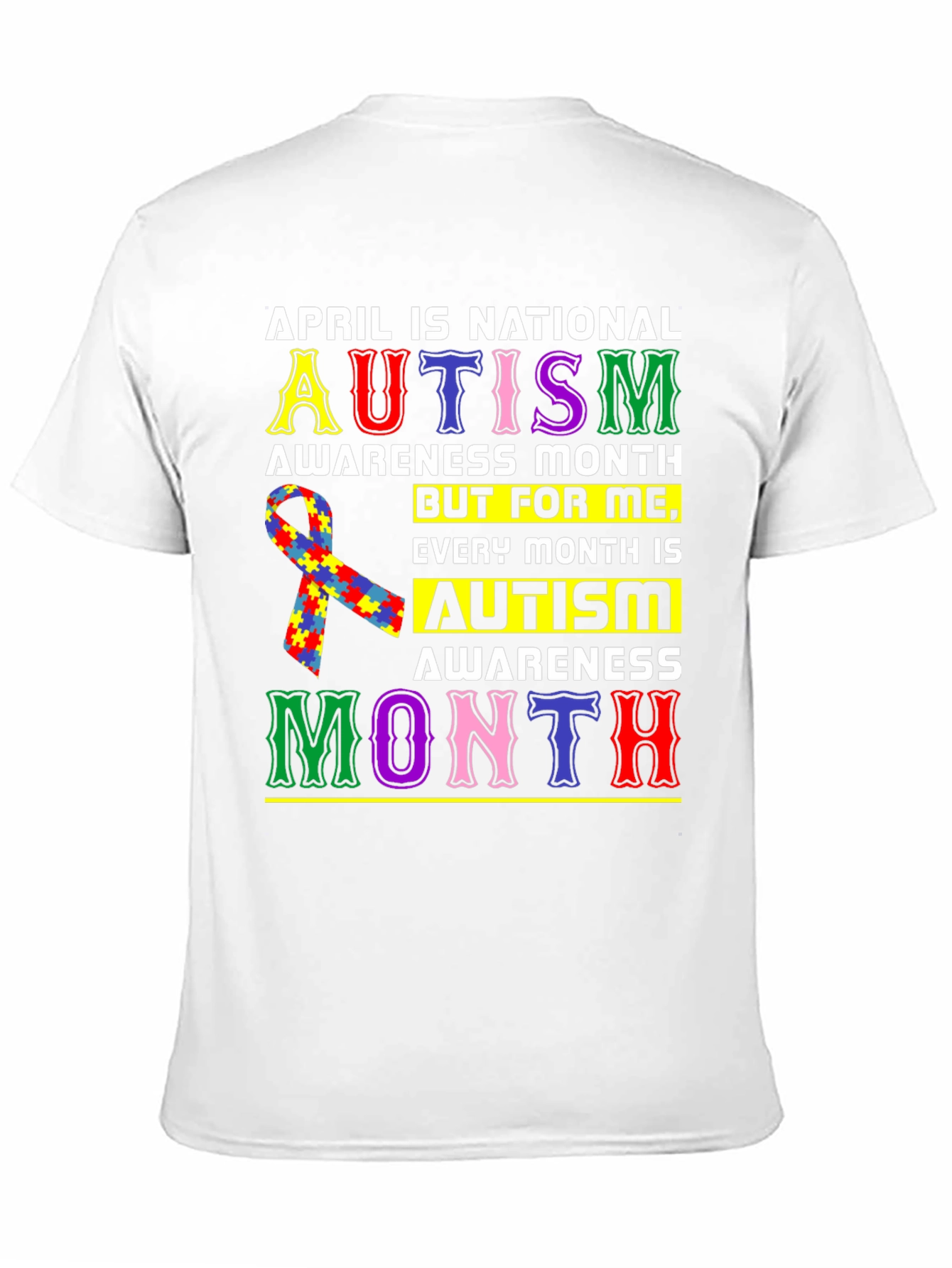 Camiseta Mes de Concientización sobre el Autismo
