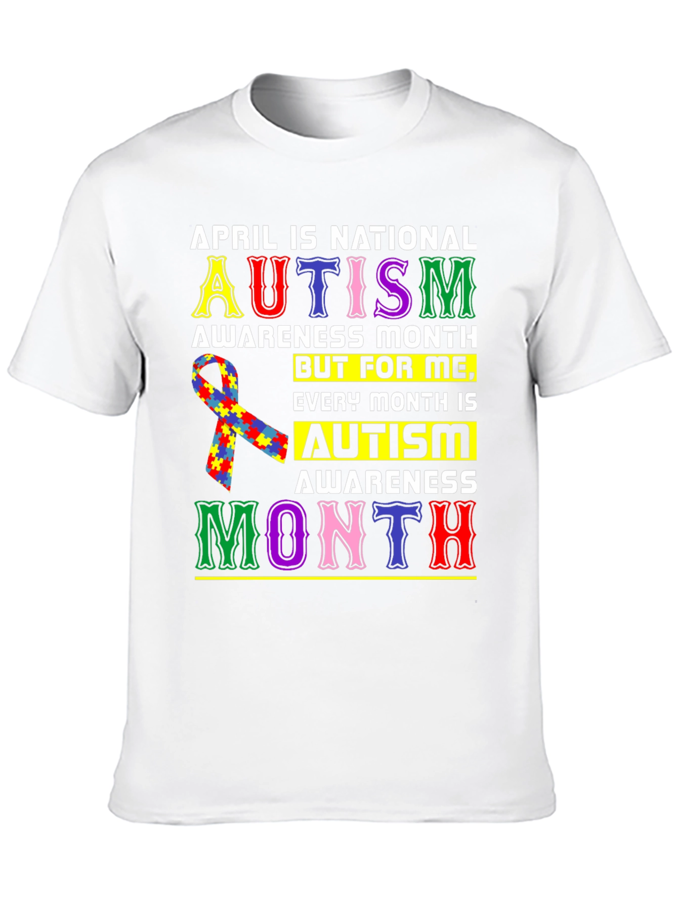 Camiseta Mes de Concientización sobre el Autismo