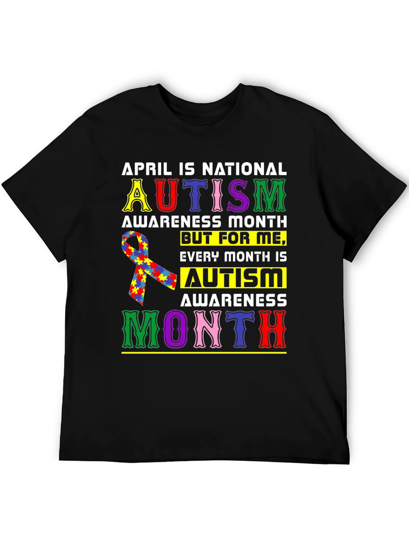 Camiseta Mes de Concientización sobre el Autismo