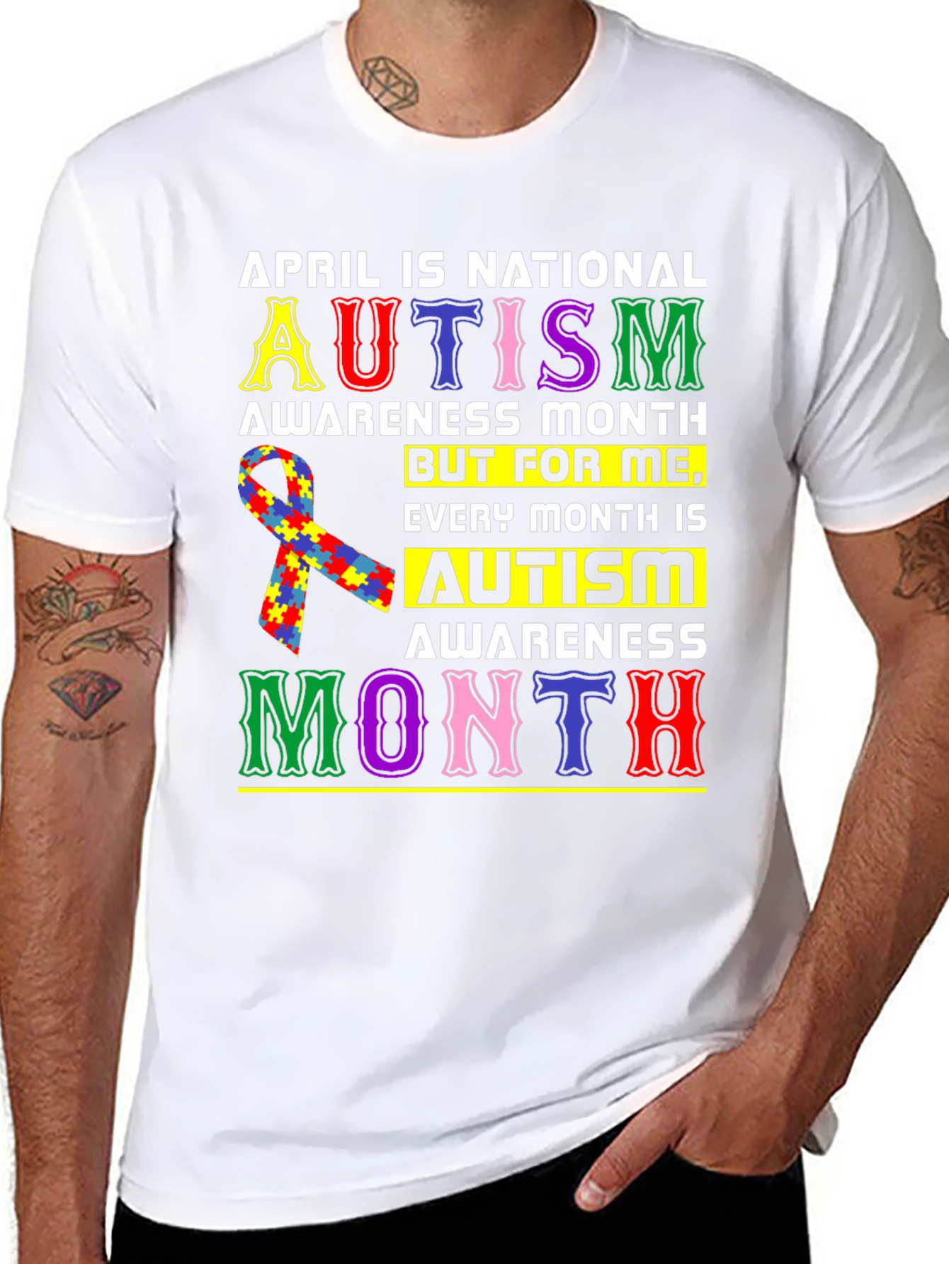Camiseta Mes de Concientización sobre el Autismo