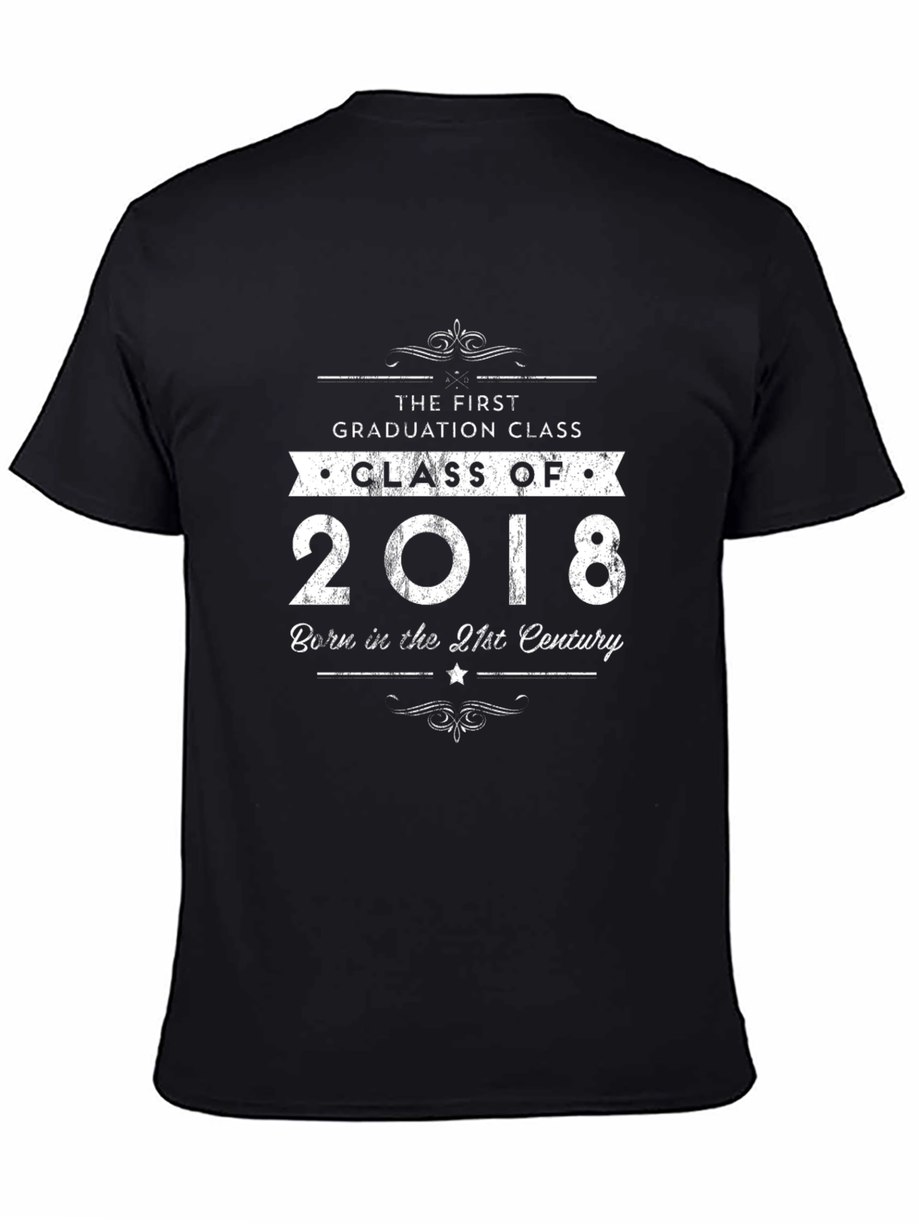 Camiseta Negra Promoción Clase 2018