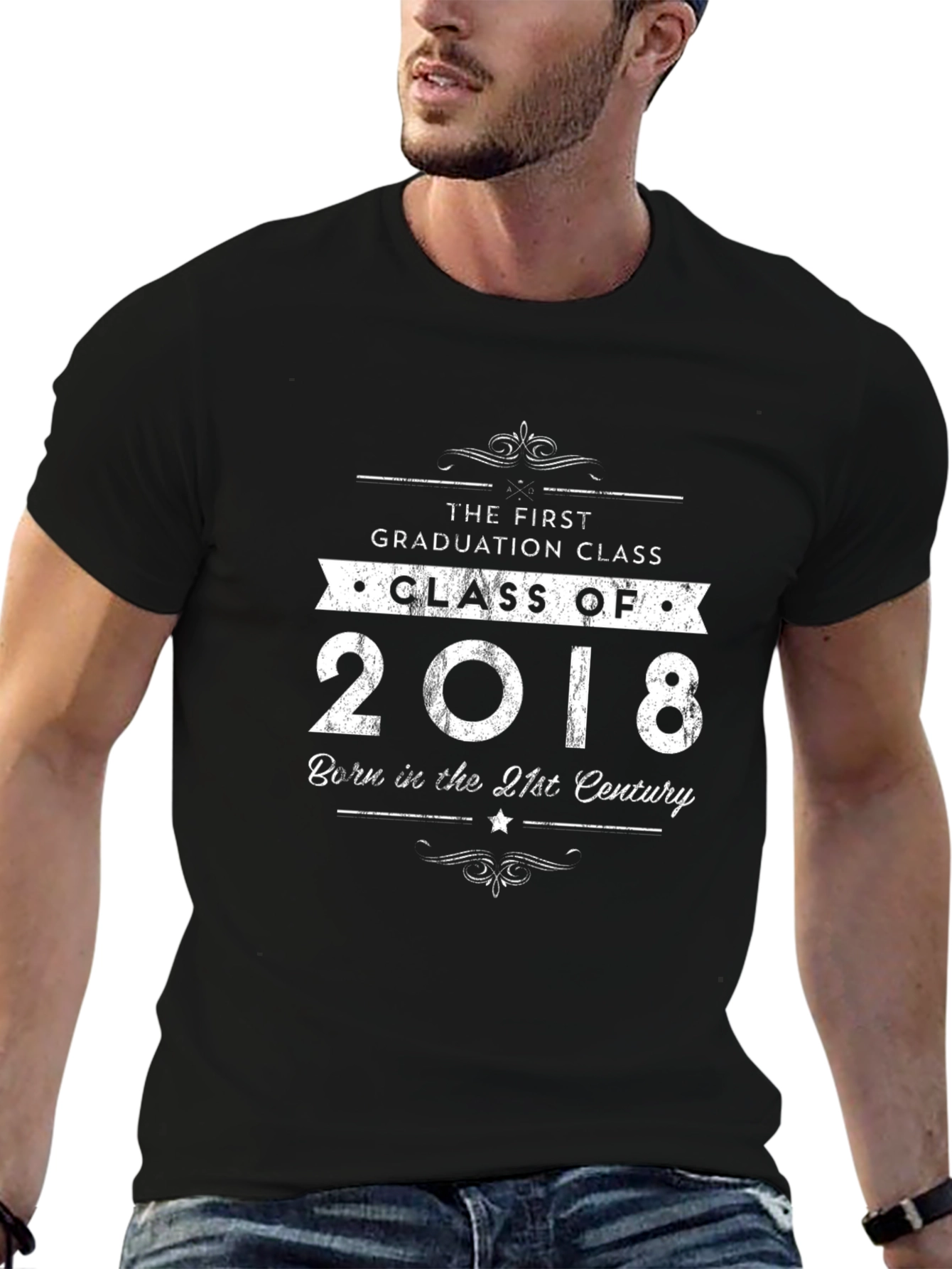 Camiseta Negra Promoción Clase 2018