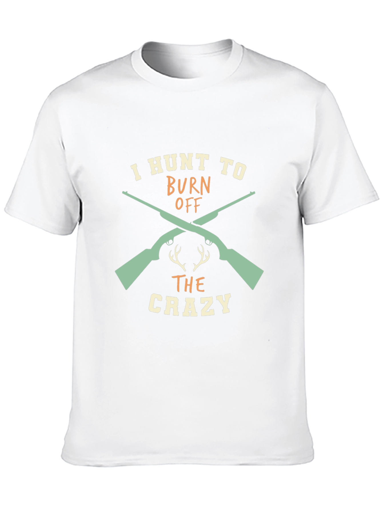 Camiseta Negra I Hunt to Burn Off The Crazy