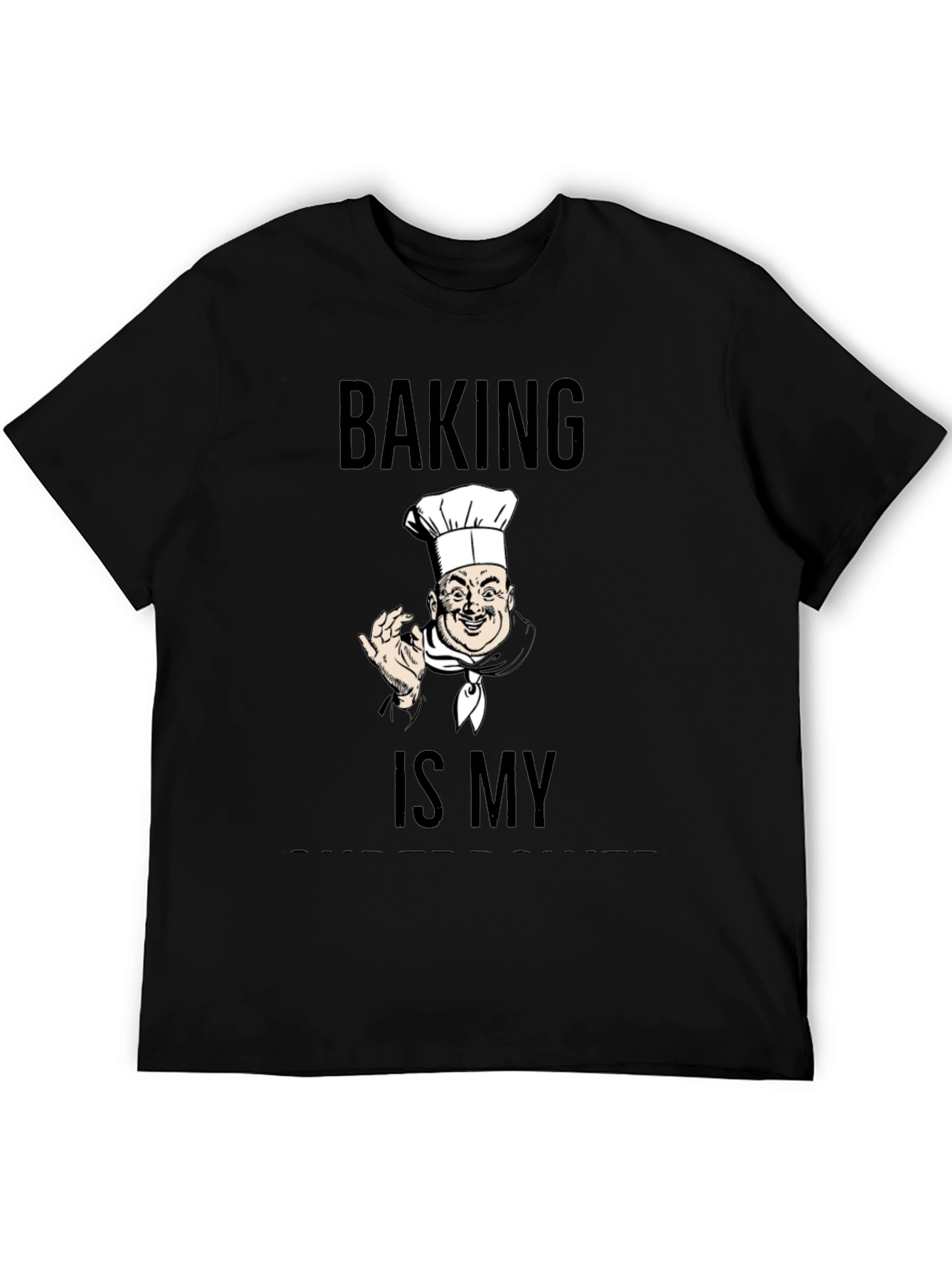 Camiseta Negra: Horneando es lo Mío
