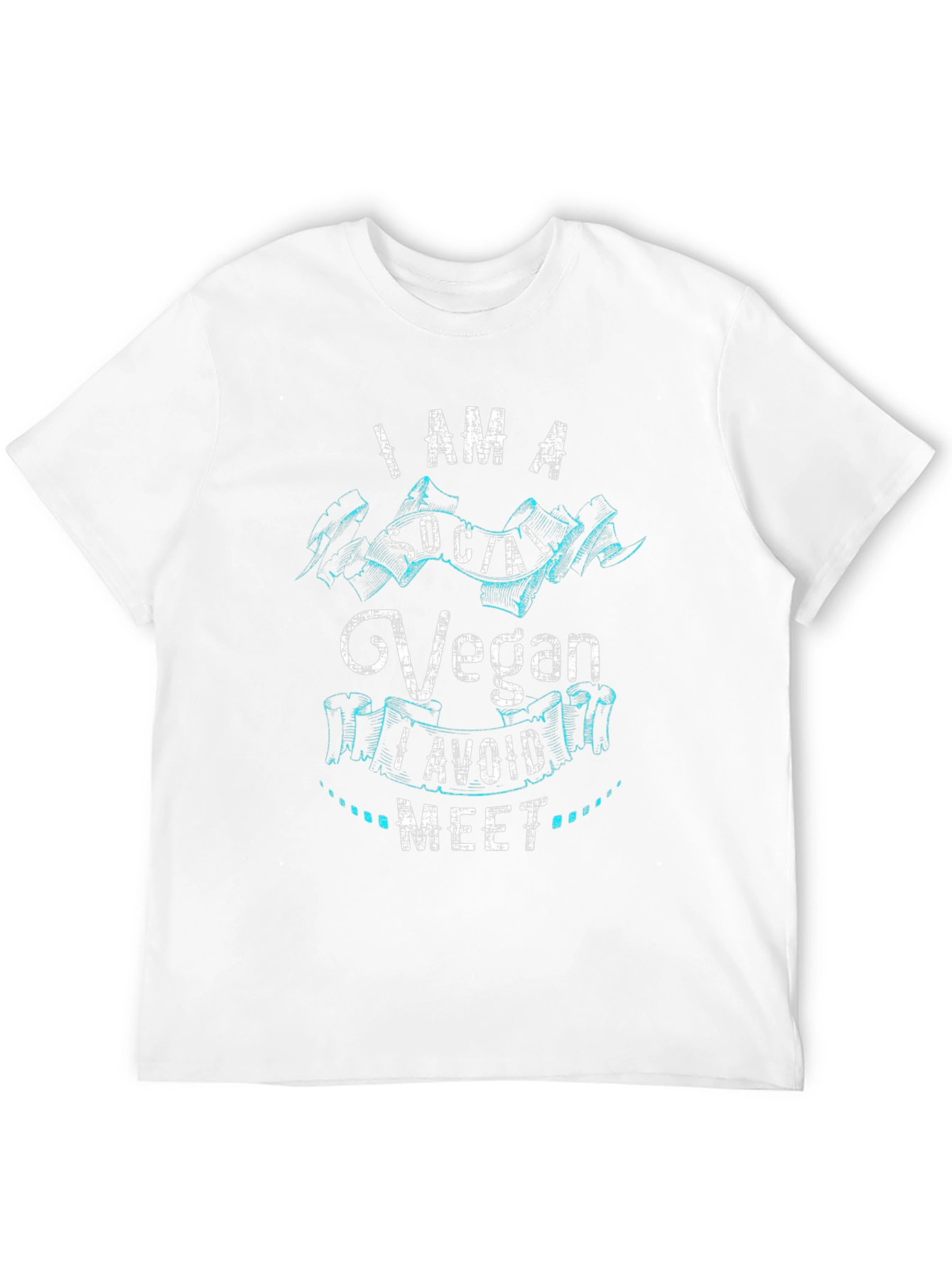 Camiseta Negra Vegan Social: Evita el Contacto Social