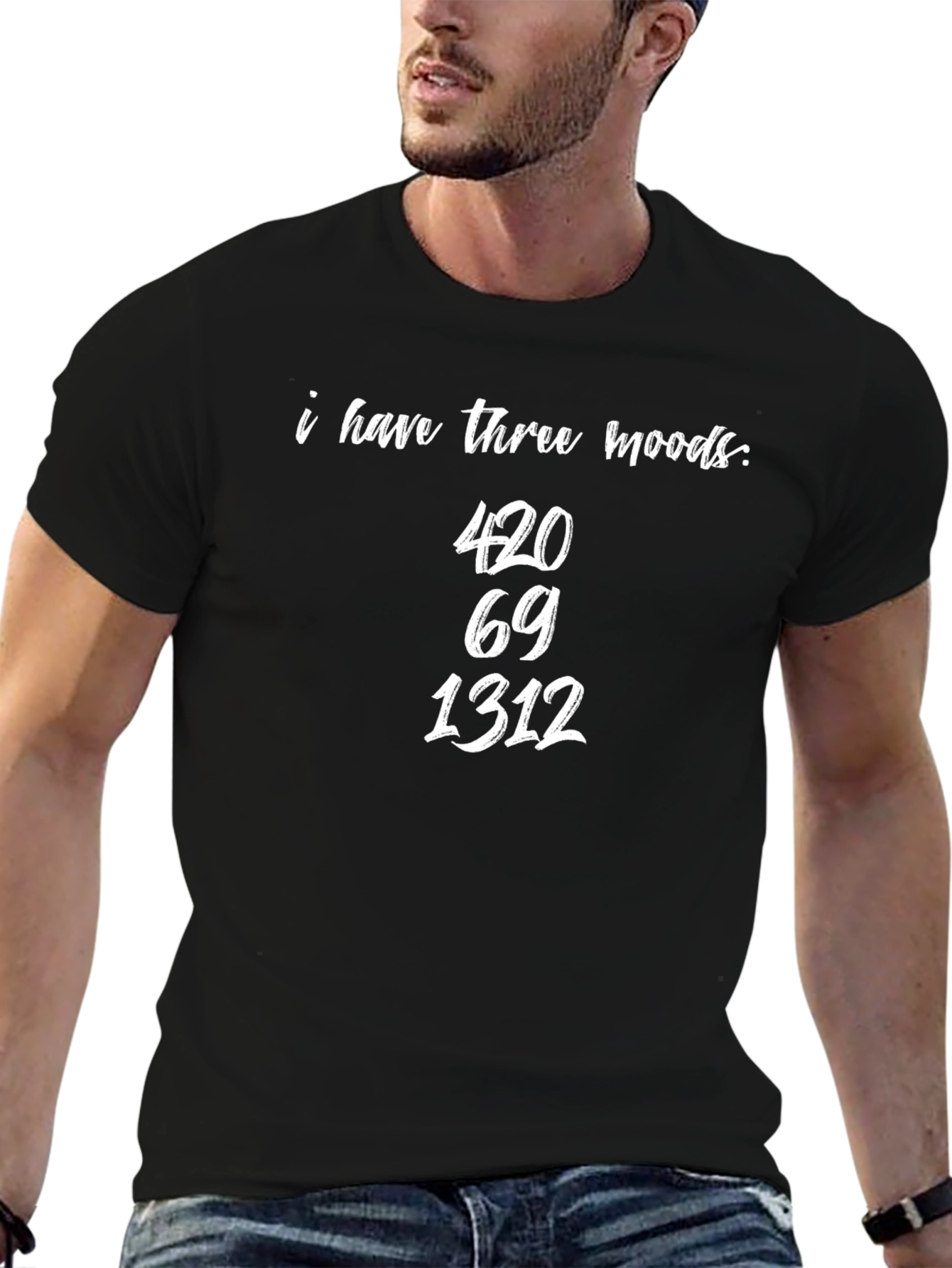 Camiseta Humor Tres Estados de Ánimo