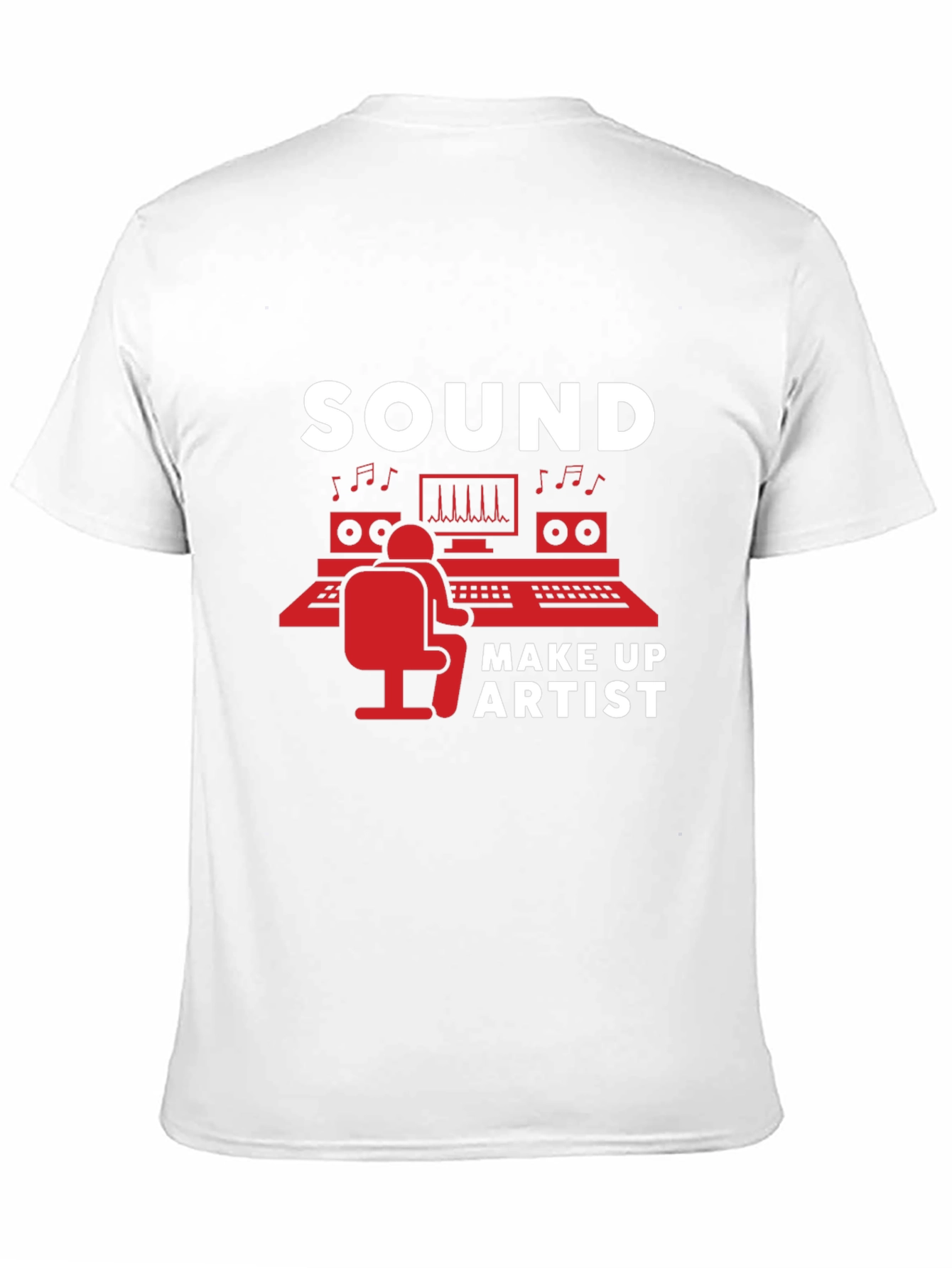 Camiseta Negra Sound Make Up Artist