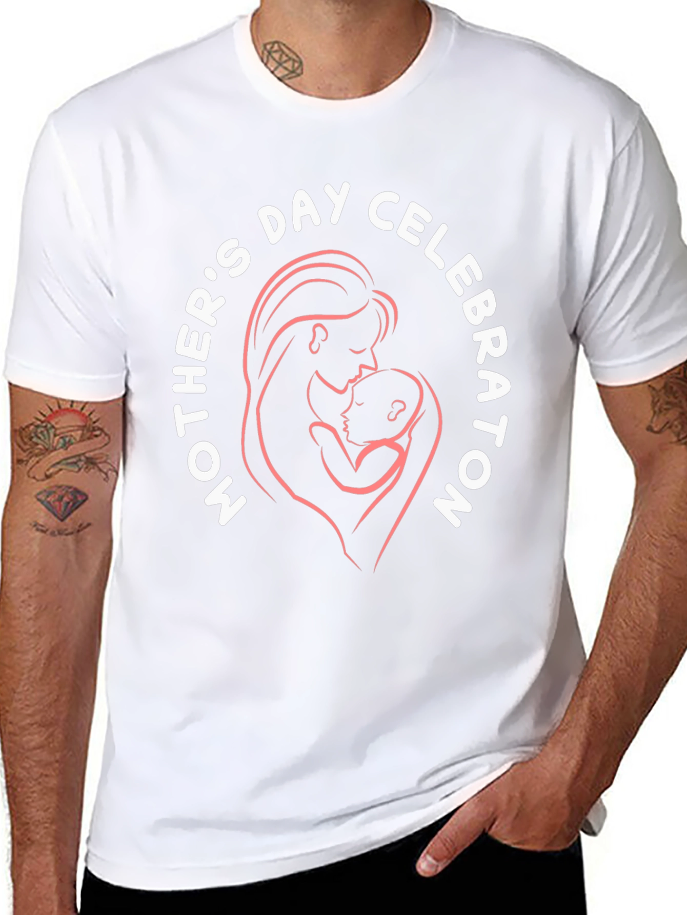Camiseta Negra Celebración Día de la Madre