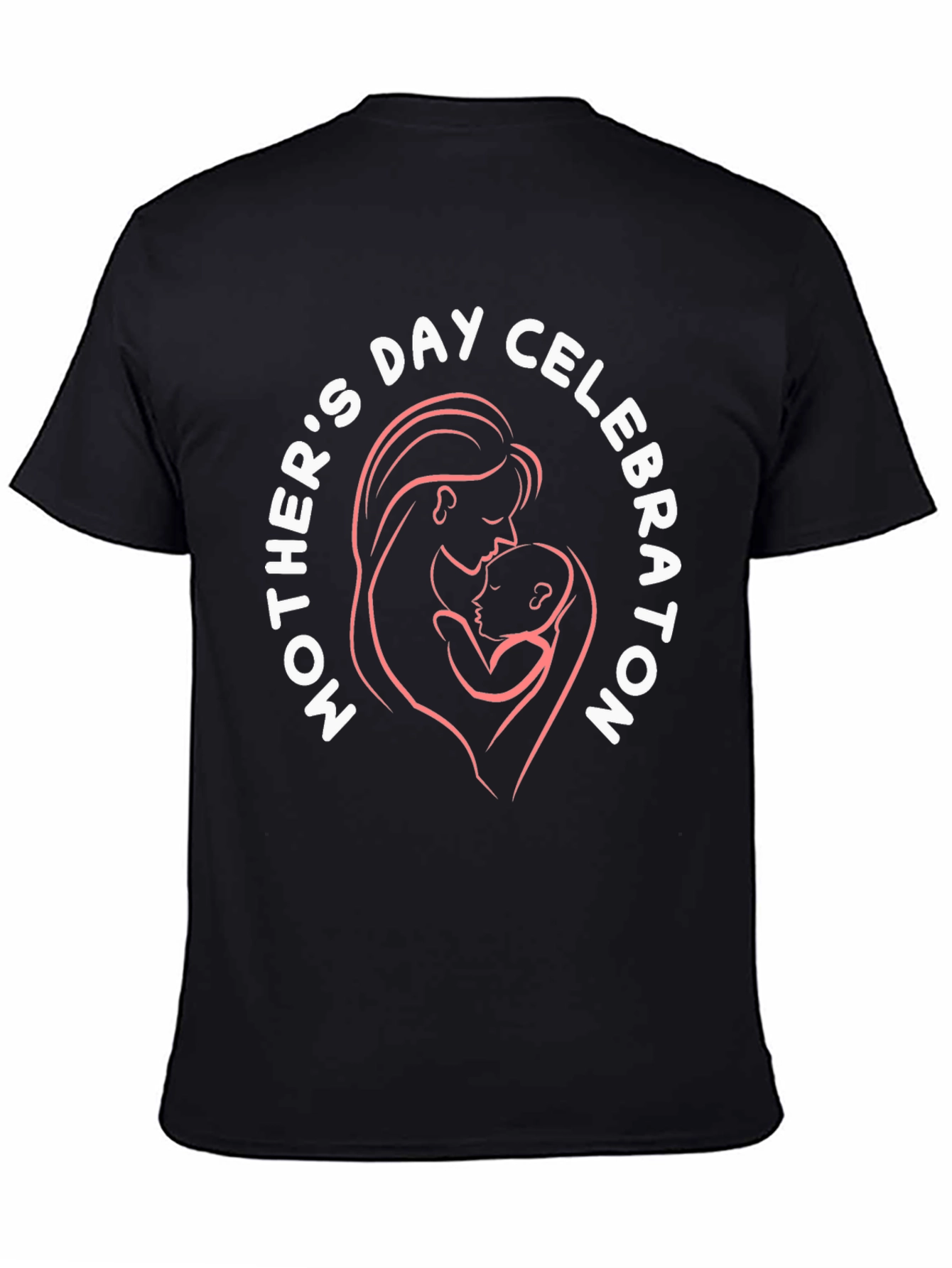 Camiseta Negra Celebración Día de la Madre
