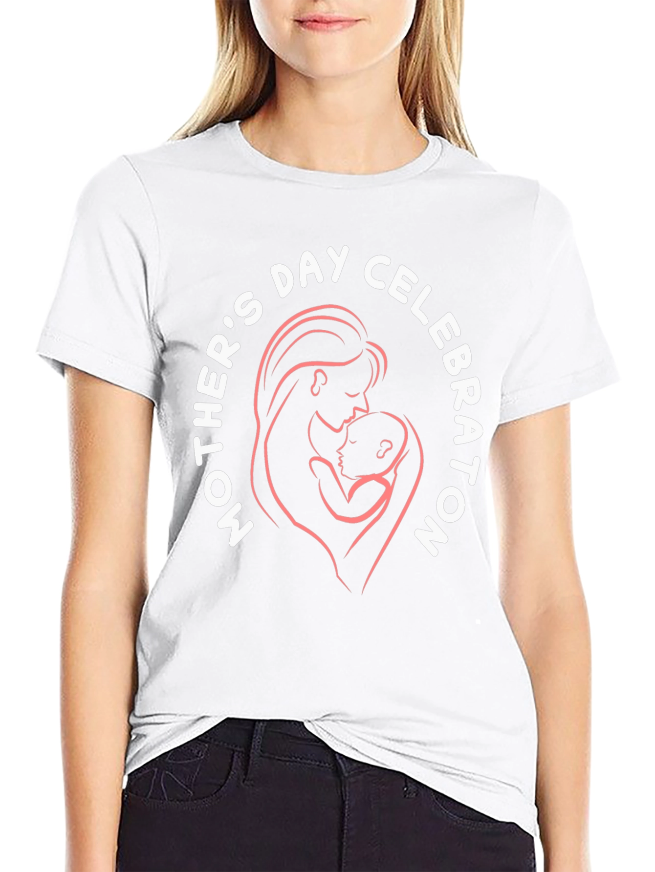 Camiseta Negra Celebración Día de la Madre