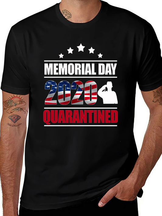 Camiseta Memorial Day 2020 Quarantined