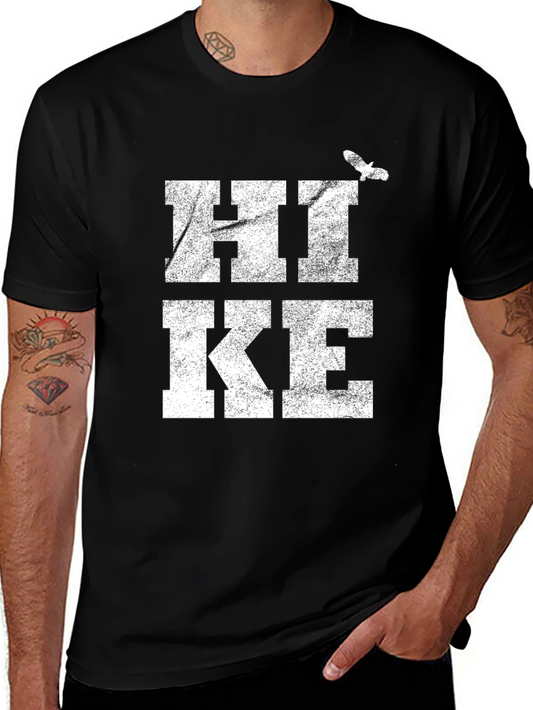 Camiseta Negra HIKE Estilo Vintage