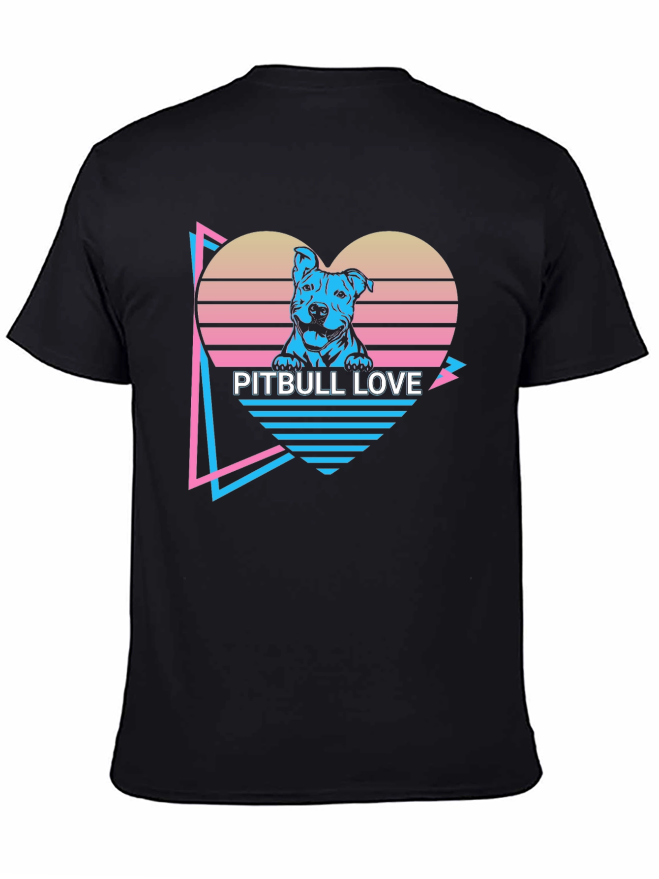 Camiseta Pitbull Love Retro
