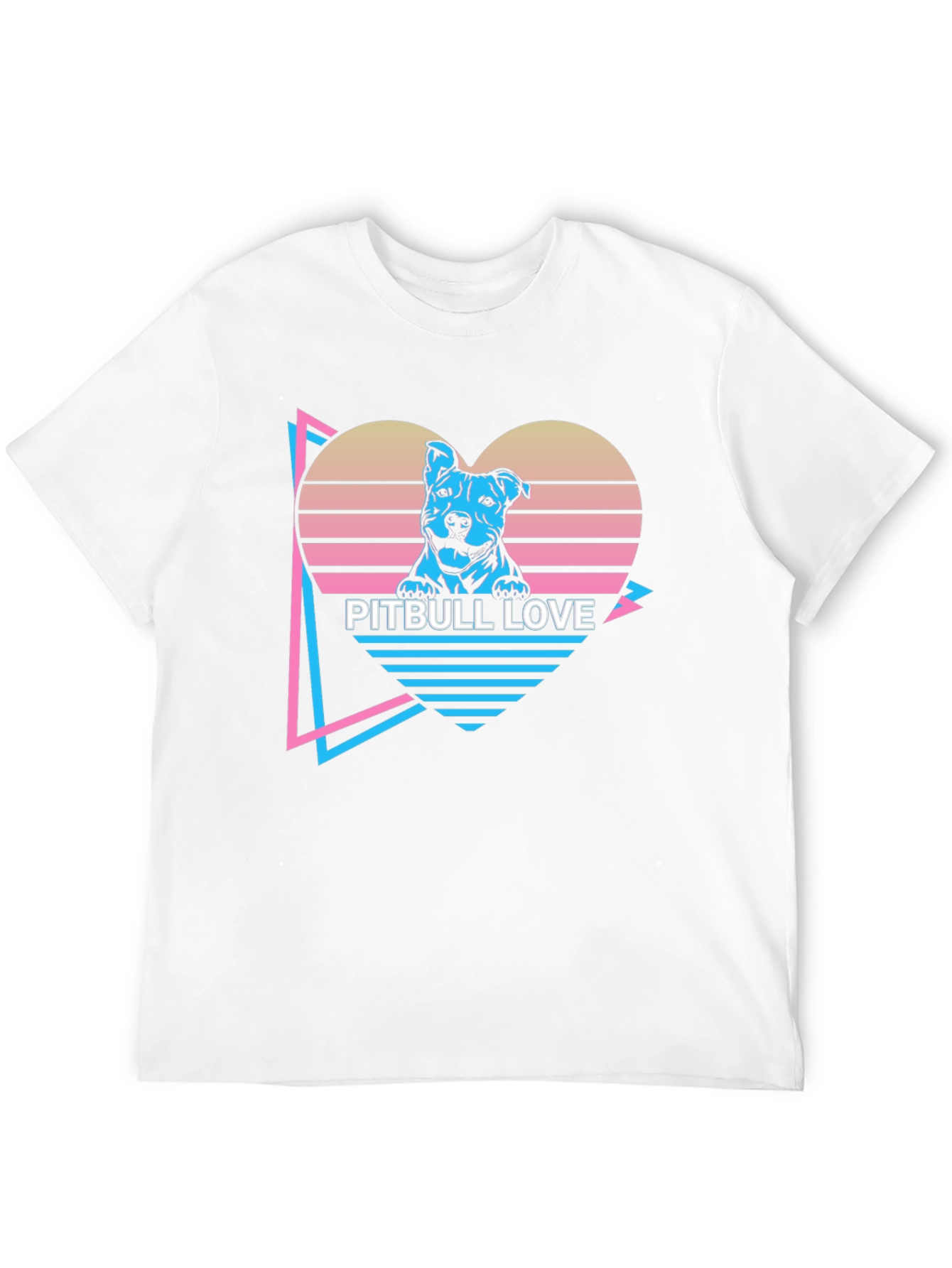 Camiseta Pitbull Love Retro