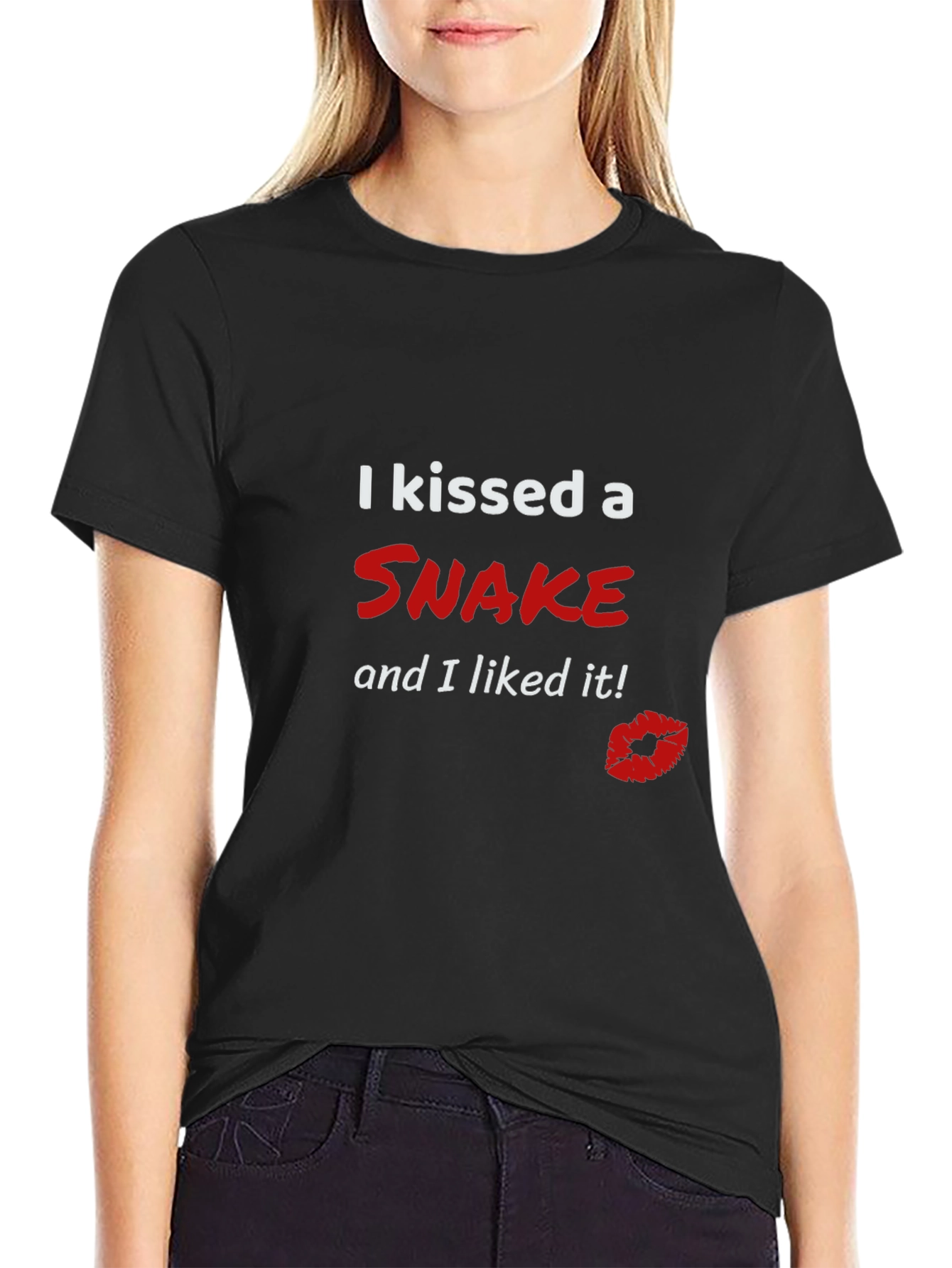 Camiseta Besé a una Serpiente para Hombre