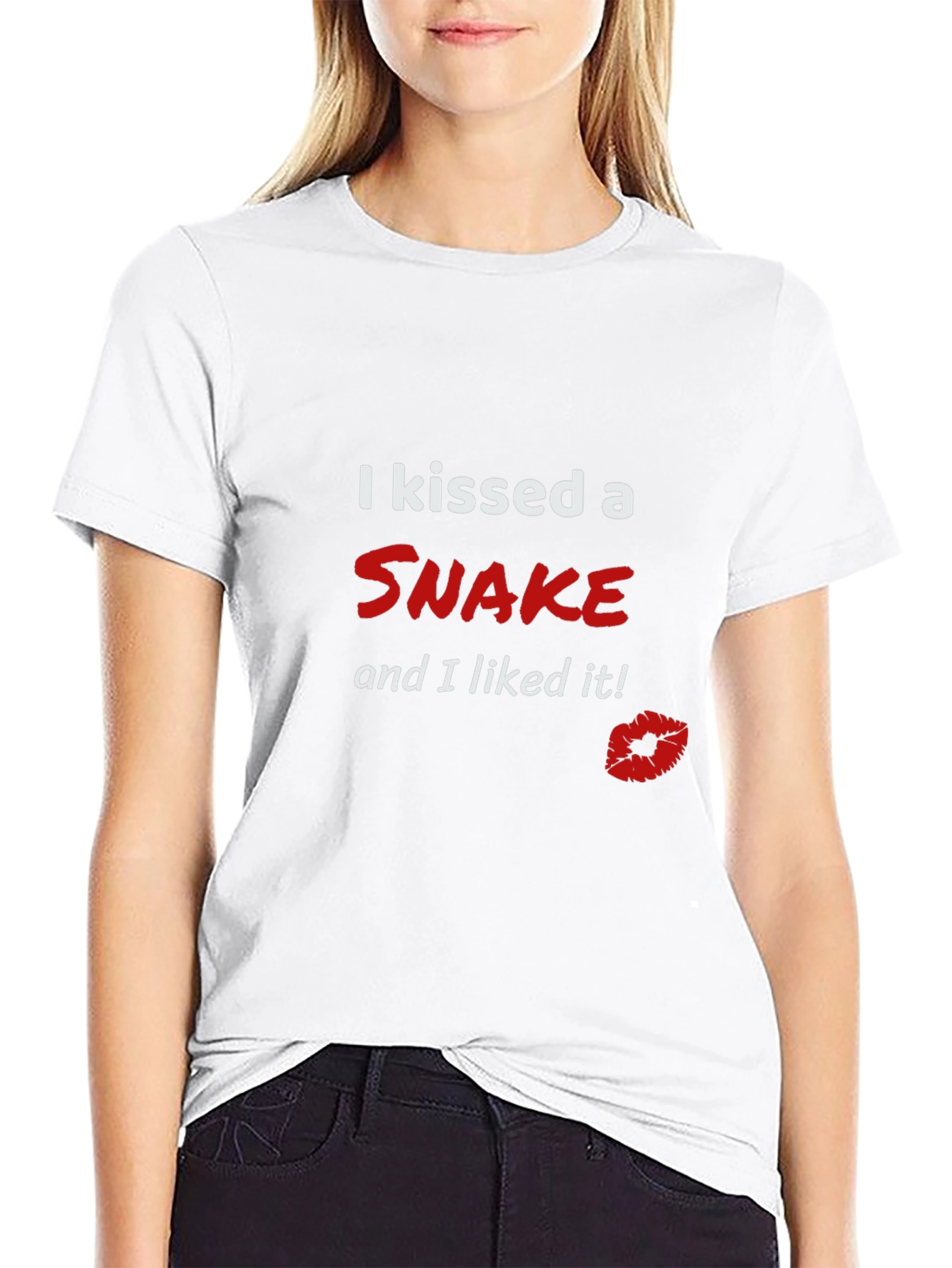 Camiseta Besé a una Serpiente para Hombre