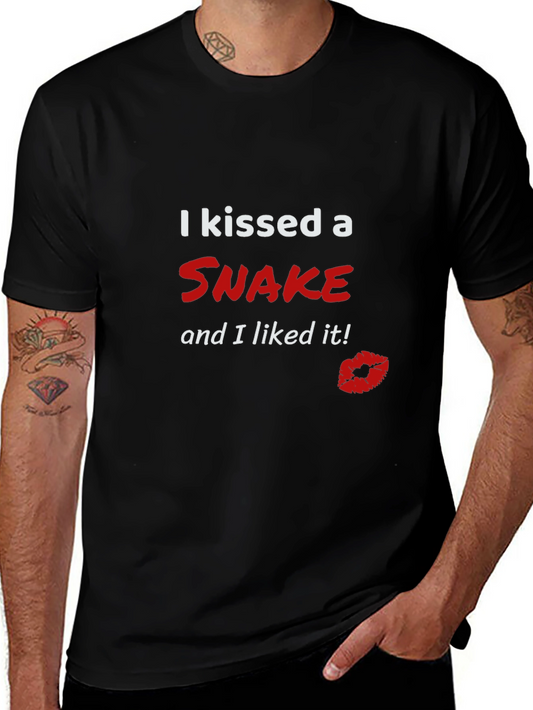 Camiseta Besé a una Serpiente para Hombre