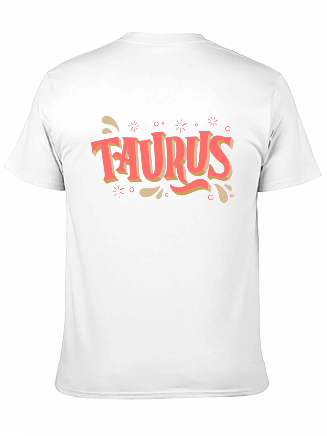 Camiseta Negra Signo Tauro Estilo Retro