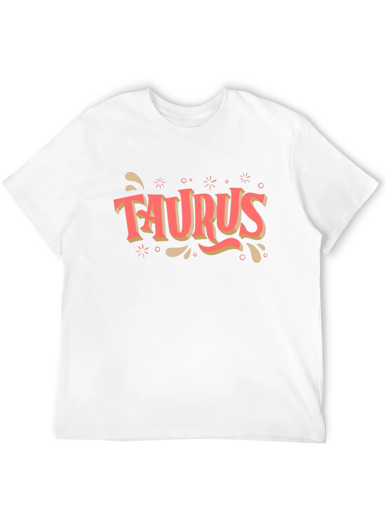 Camiseta Negra Signo Tauro Estilo Retro