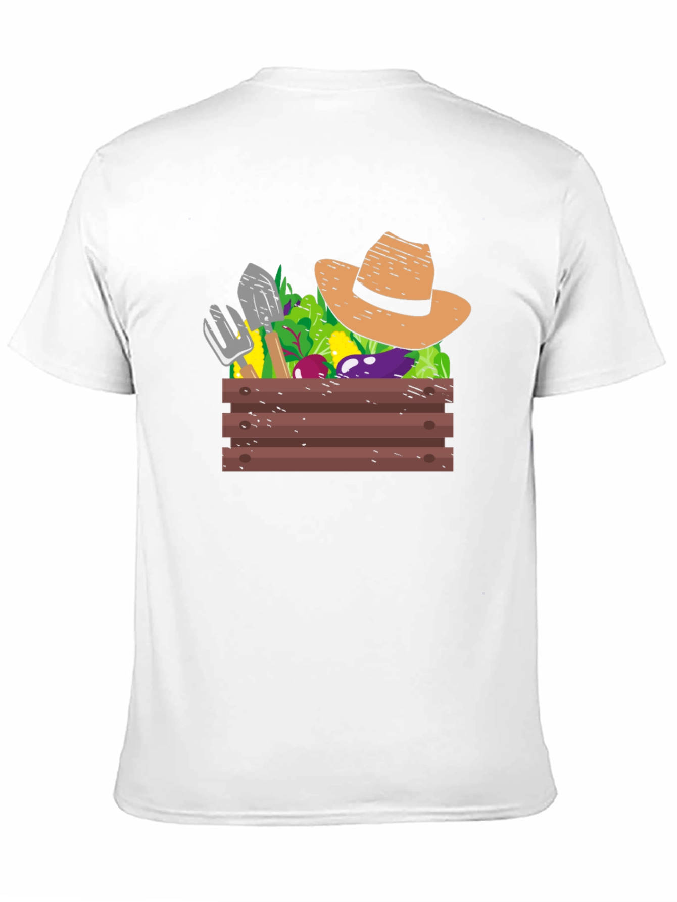 Camiseta Negra Jardinería: Cosecha de Estilo